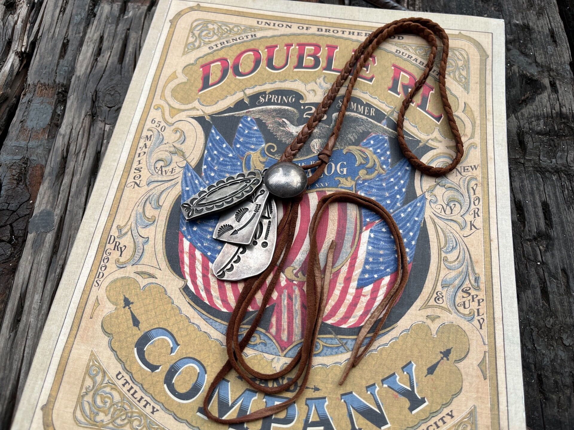 RRL Ralph Lauren rrl silver pendant necklace by Ralph Lauren Size ONE SIZE - 1 Thumbnail