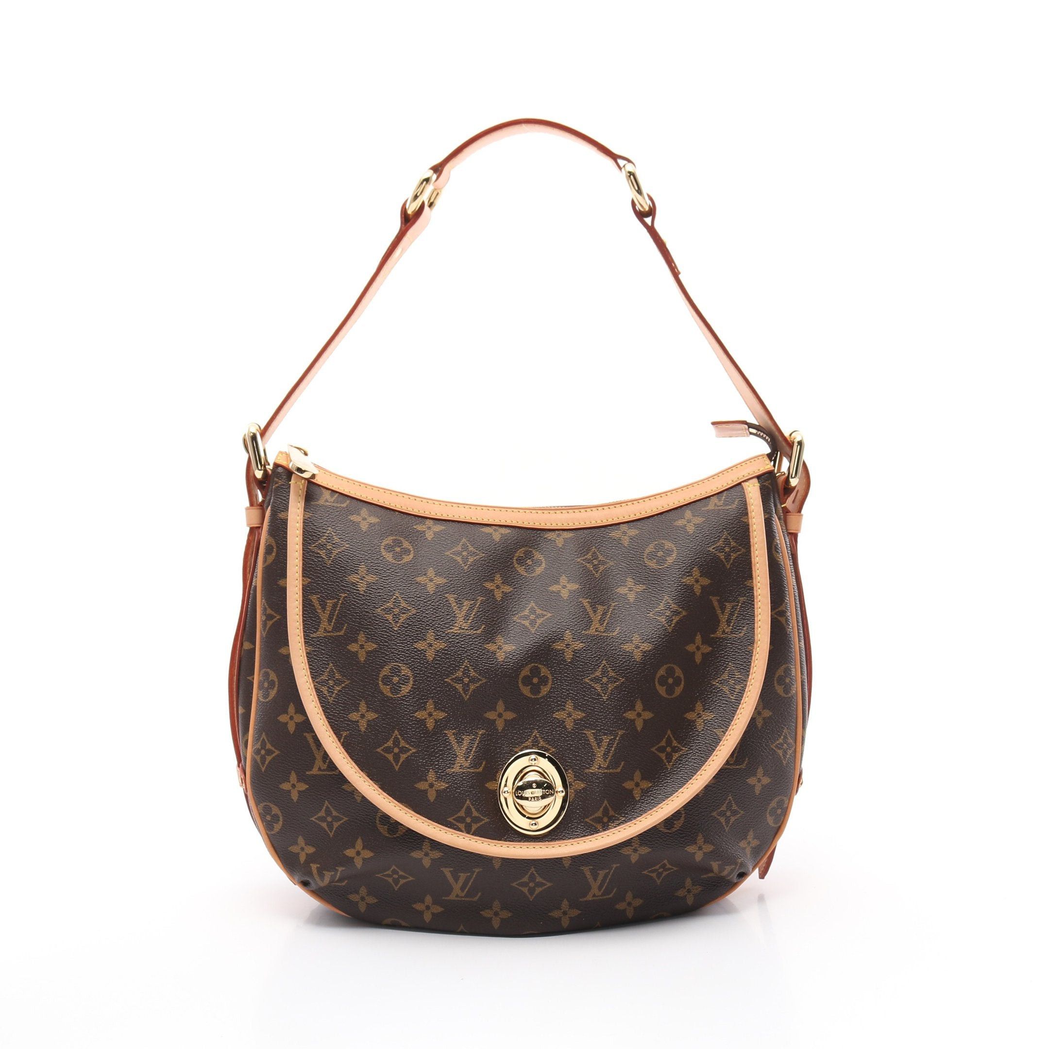 Louis Vuitton Louis Vuitton Tulum Gm Monogram Shoulder Bag Leather Brown Size ONE SIZE - 1 Thumbnail