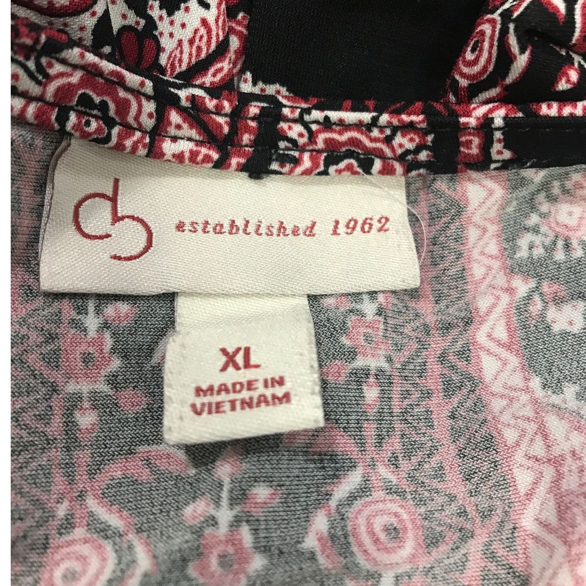 Other db Established Floral V Neck 3/4 Bell Sleeve Blouse XL Size XL / US 12-14 / IT 48-50 - 3 Thumbnail
