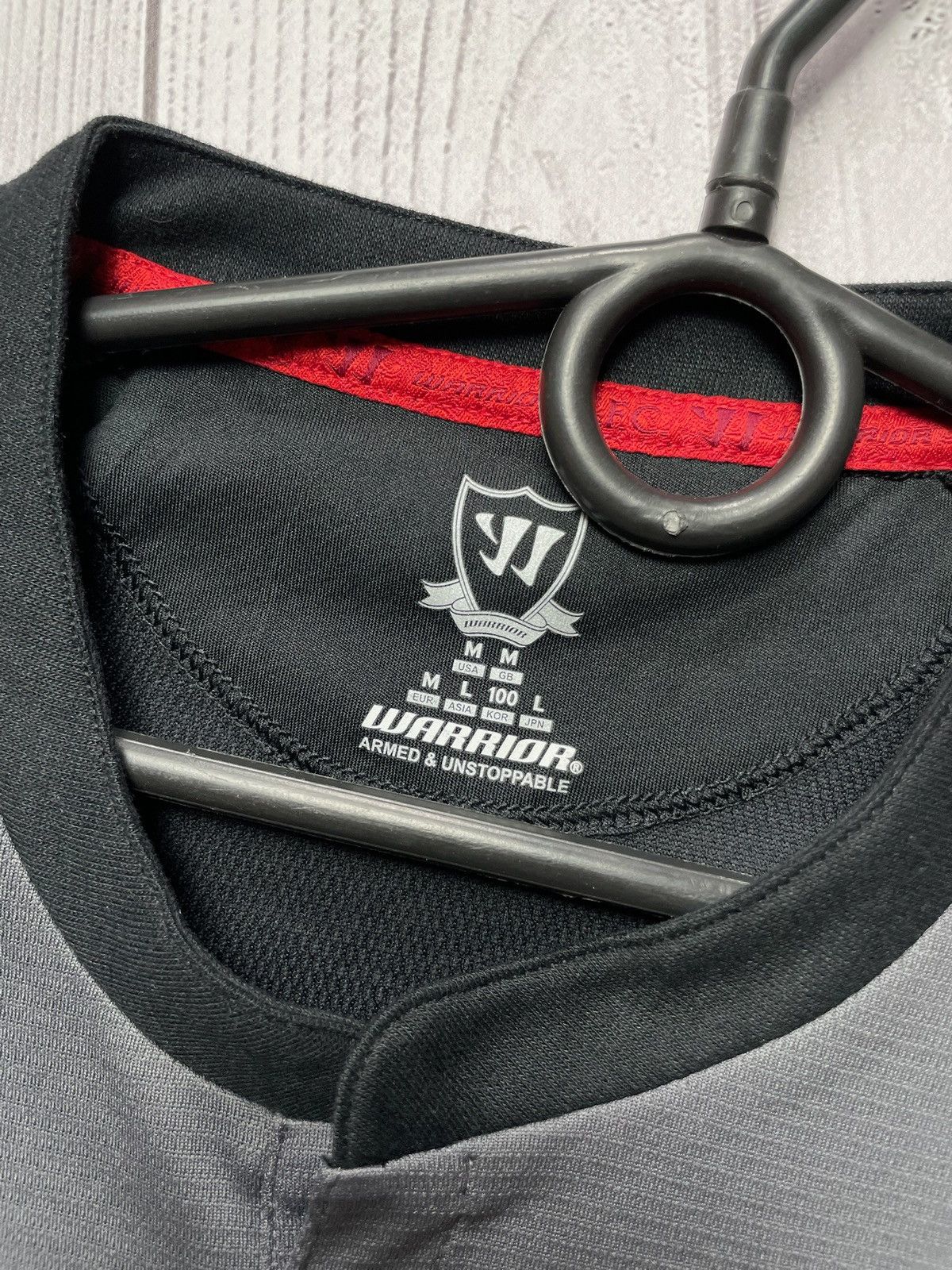 Warrior Livelpool vintage soccer jersey black size M medium Size US M / EU 48-50 / 2 - 3 Thumbnail