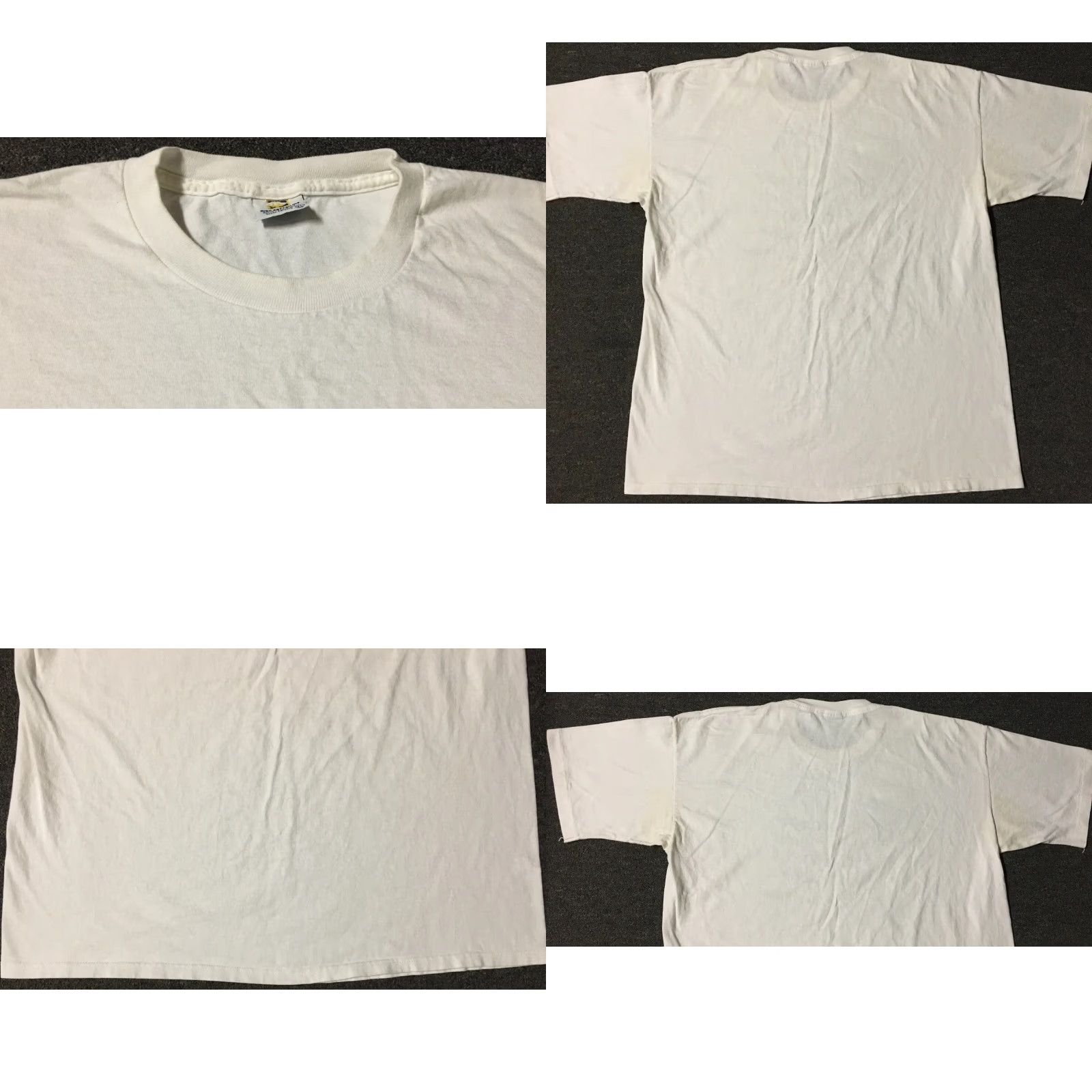 Vintage VINTAGE 90s Golf Lead Us Not To Ten Over Faded Shirt XL Funny Bible Verse God Grunge Shirt Mens XL White Tee Size US XL / EU 56 / 4 - 8 Thumbnail