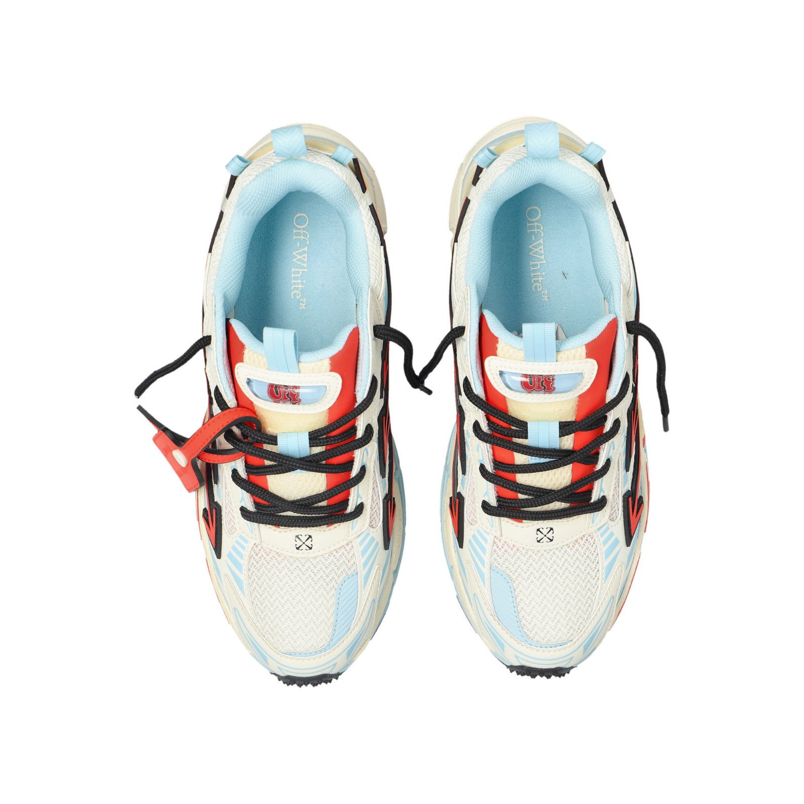 Off-White OFF-WHITE OW Be Right Back Mesh Multicolor Sneakers New & Au Size US 6 / IT 36 - 5 Thumbnail