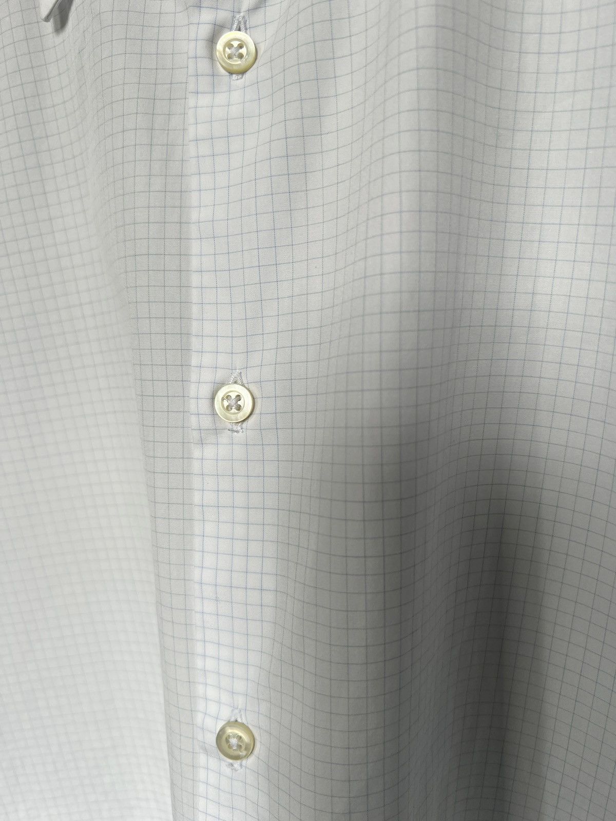 Jil Sander Jil Sander Blue Squares Button Up Shirt Size US M / EU 48-50 / 2 - 5 Thumbnail