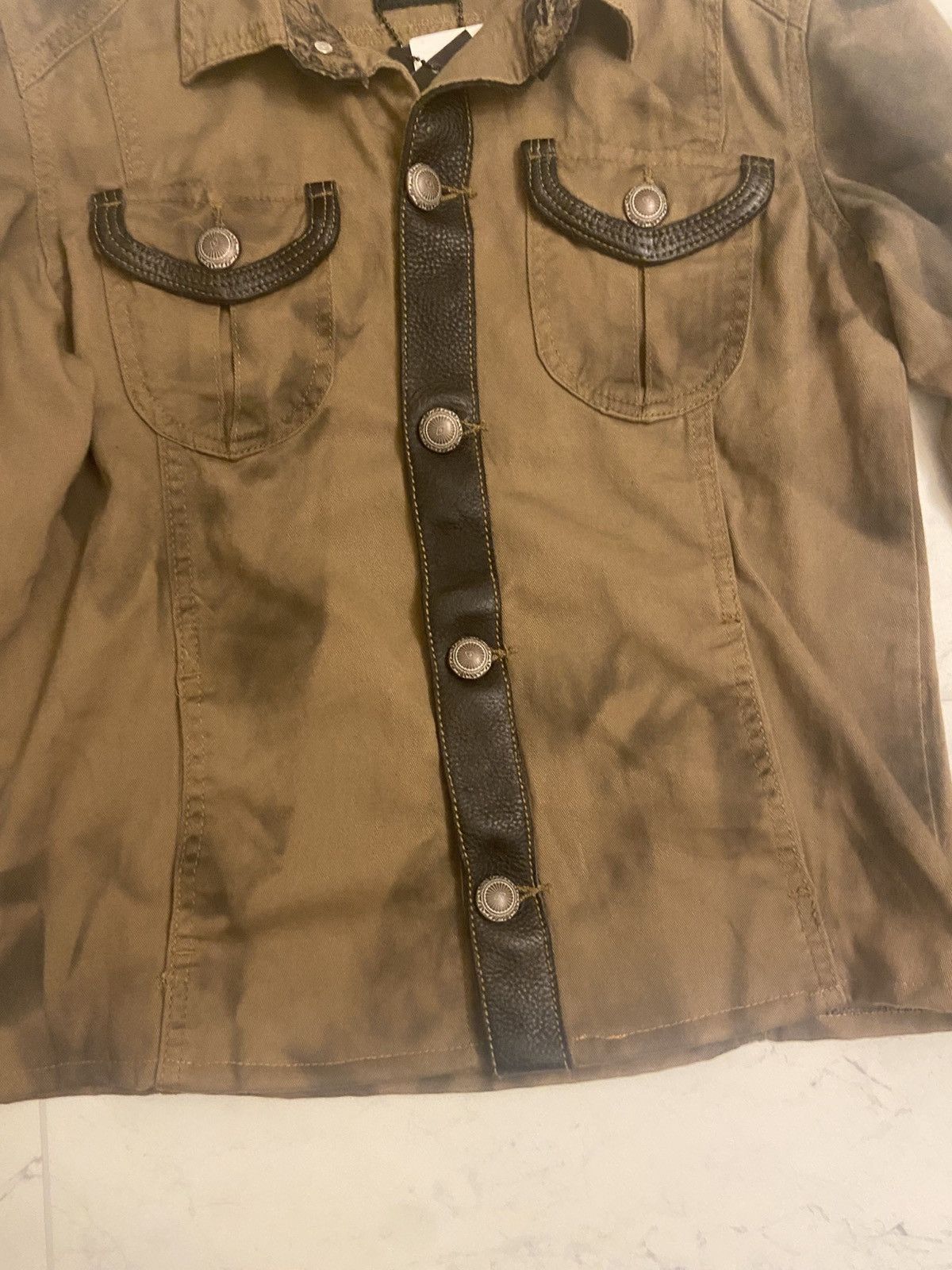 If Six Was Nine Midas Camo Cow Leather Long sleeve Size US S / EU 44-46 / 1 - 4 Thumbnail