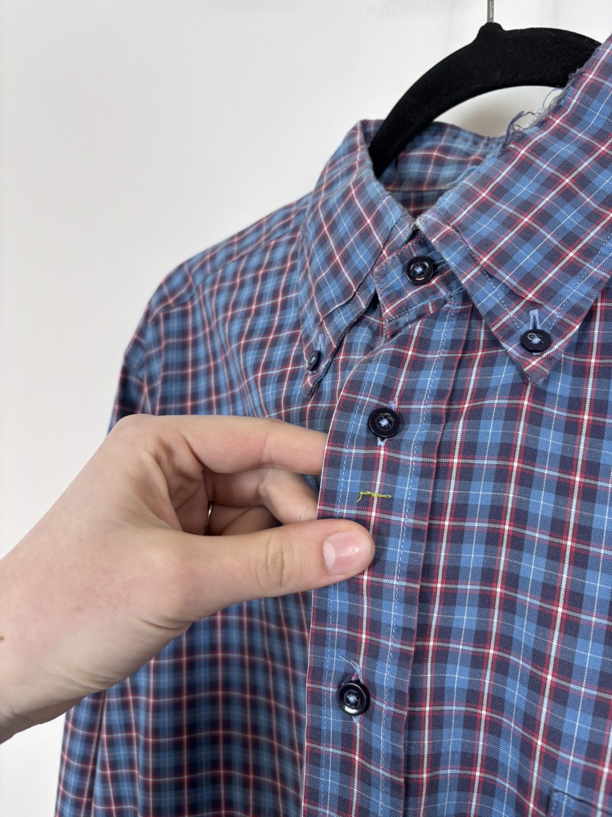 Avirex Vintage Avirex USA Checkered Army Military Long Sleeve Shirt Size US L / EU 52-54 / 3 - 5 Thumbnail