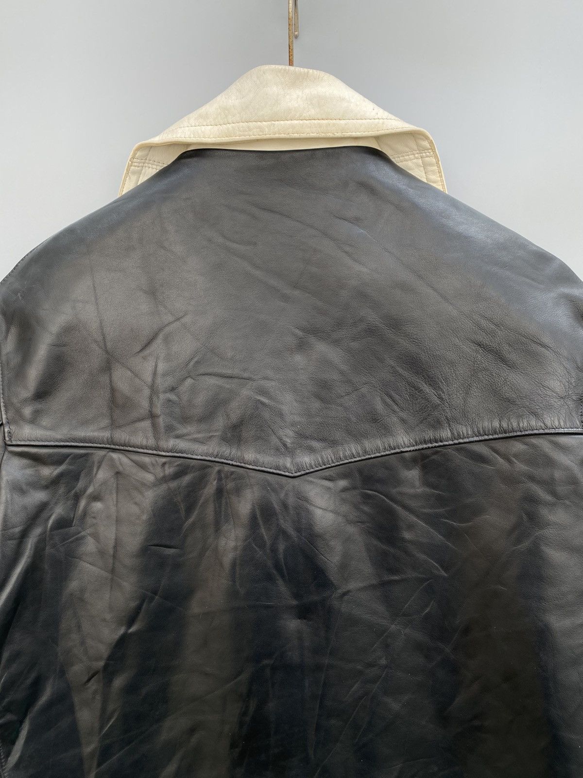 Vintage Triple 6- 666- Double Rider Leather Jacket Size US S / EU 44-46 / 1 - 14 Thumbnail
