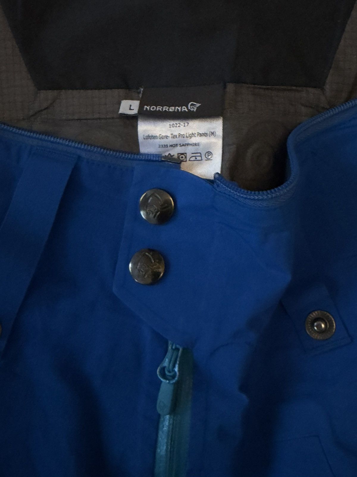 Norrona Norrona Lofoten Men’s Large Blue Snowpants Size US 32 / EU 48 - 6 Thumbnail
