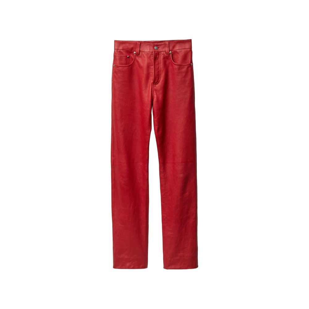 Versace Versace RED Trousers - Straight Trousers Size 27" / US 4 / IT 40 - 1 Thumbnail