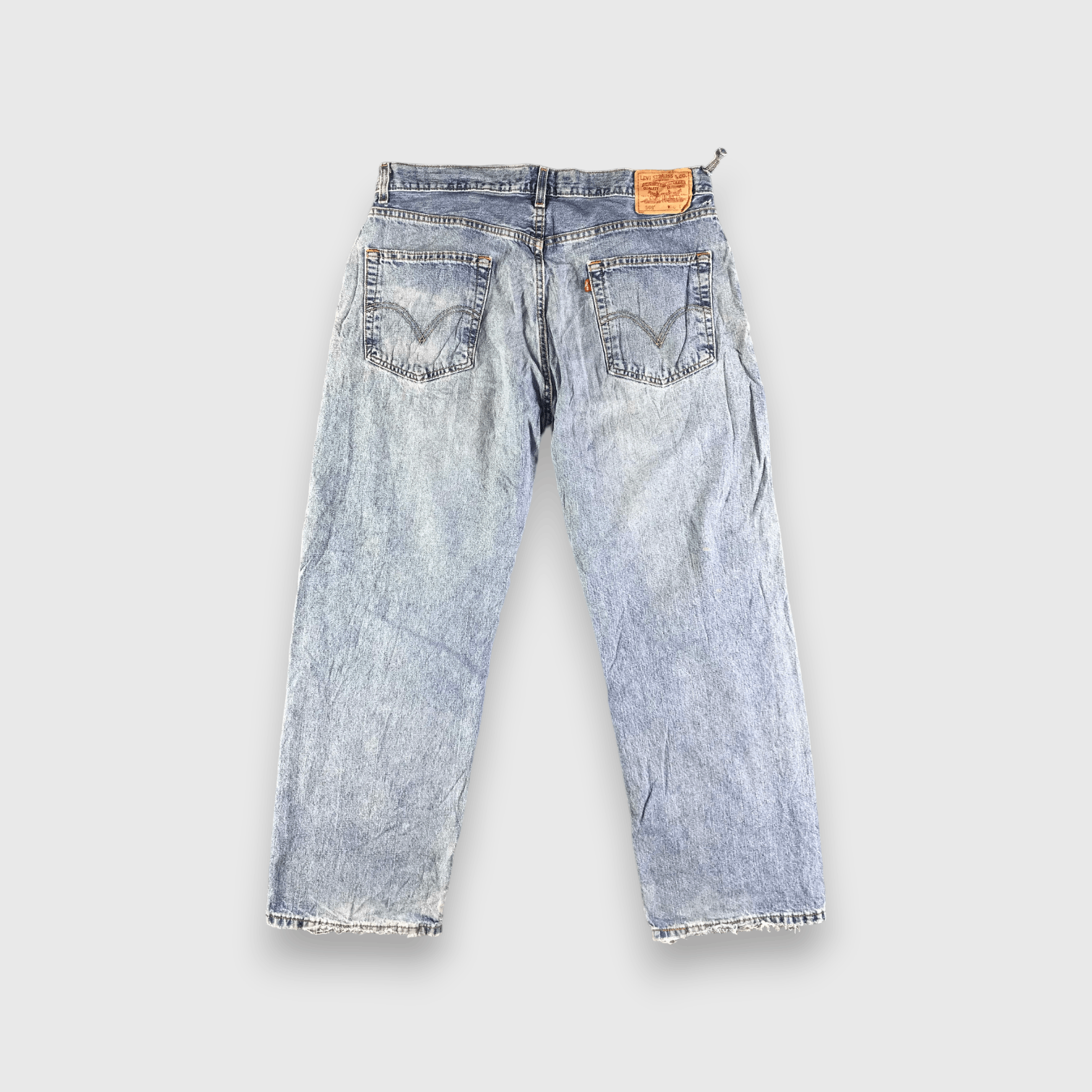 Levi's Vintage Blue Wash Levis 569 Jeans-J3362 Size US 37 - 2 Thumbnail