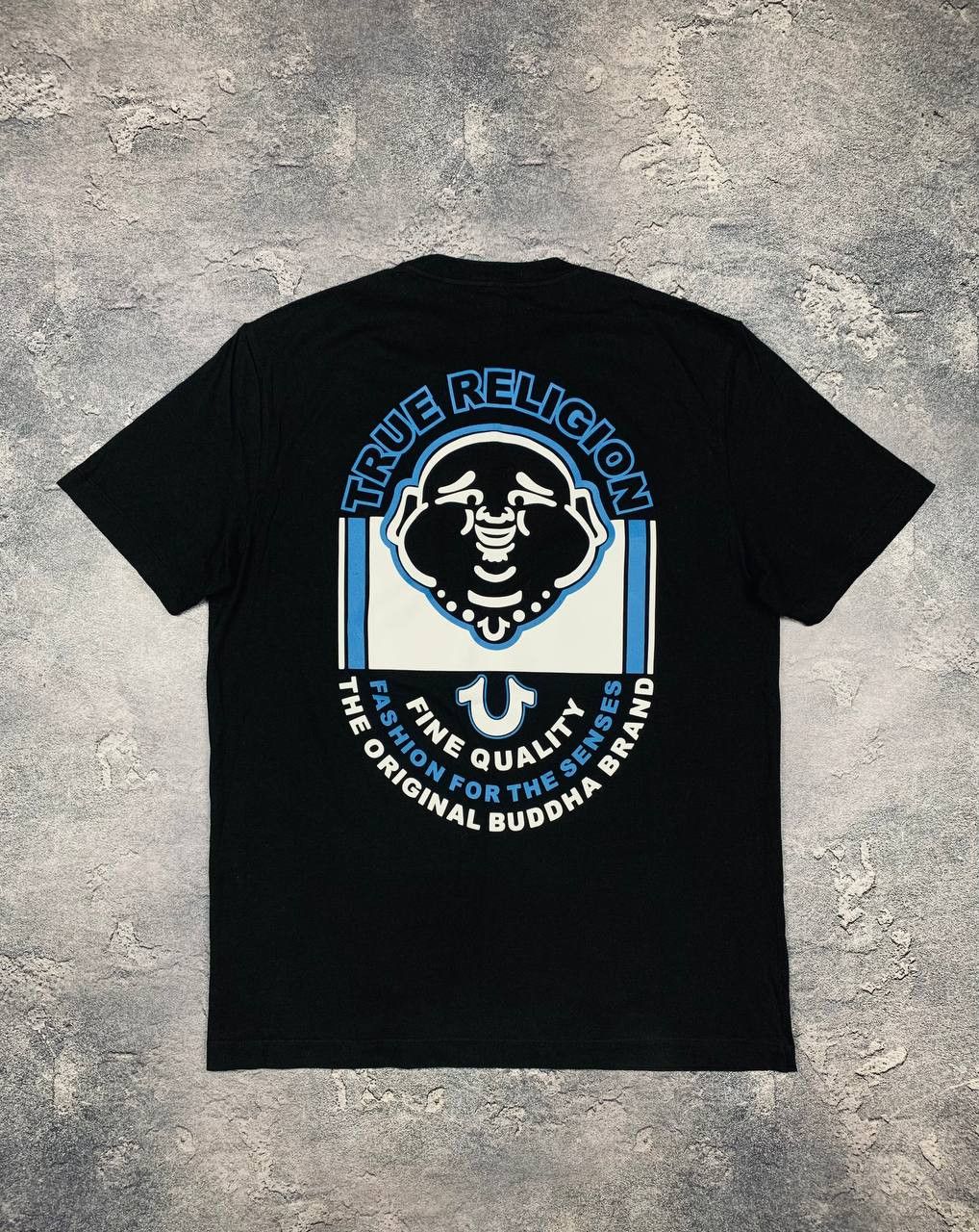 True Religion True Religion Black Tee XL Buddha Logo Large Back Graphic Size US XL / EU 56 / 4 - 1 Thumbnail