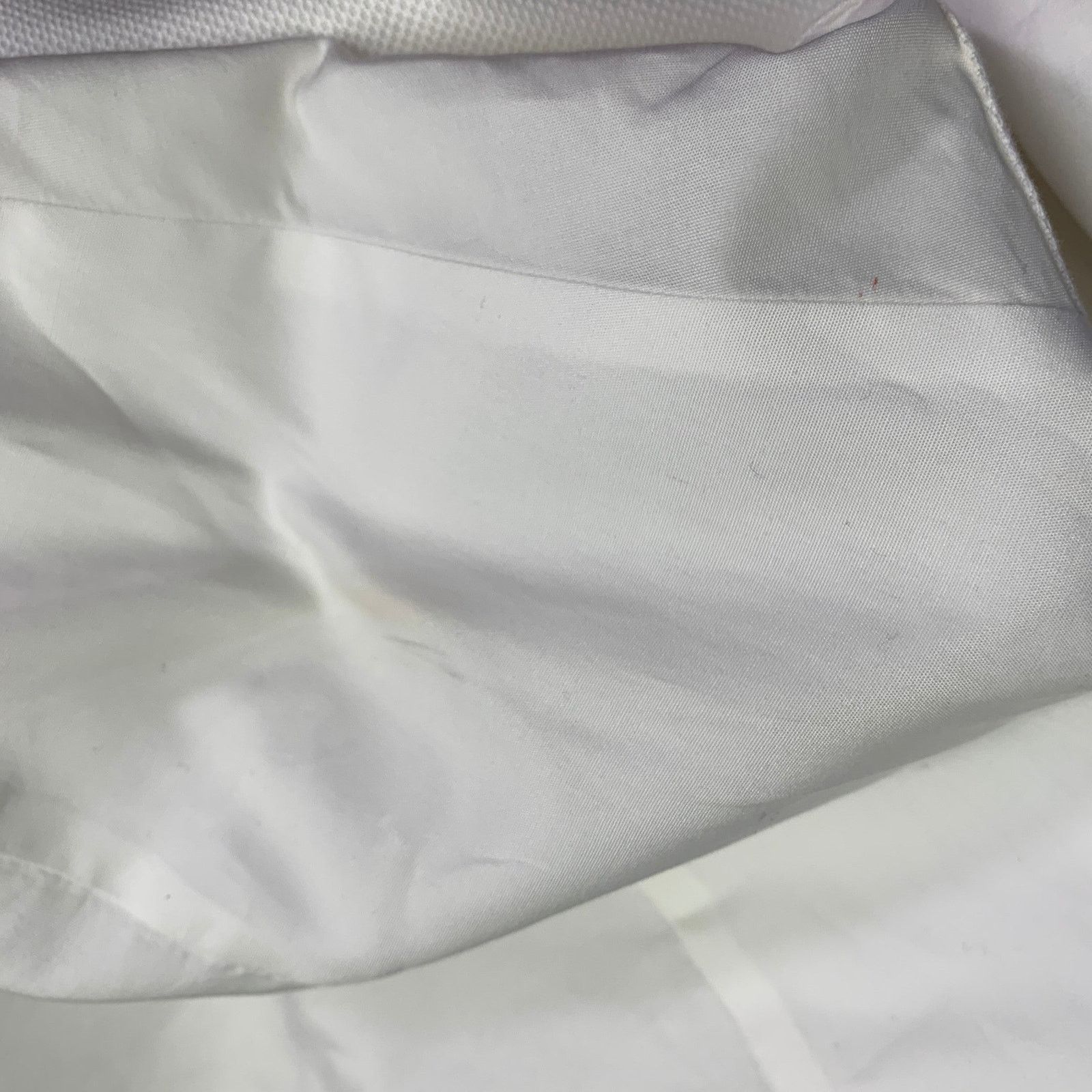 Other LORENZINI White Textured Cotton Tuxedo Long Sleeve Shirt Size 50R - 8 Thumbnail