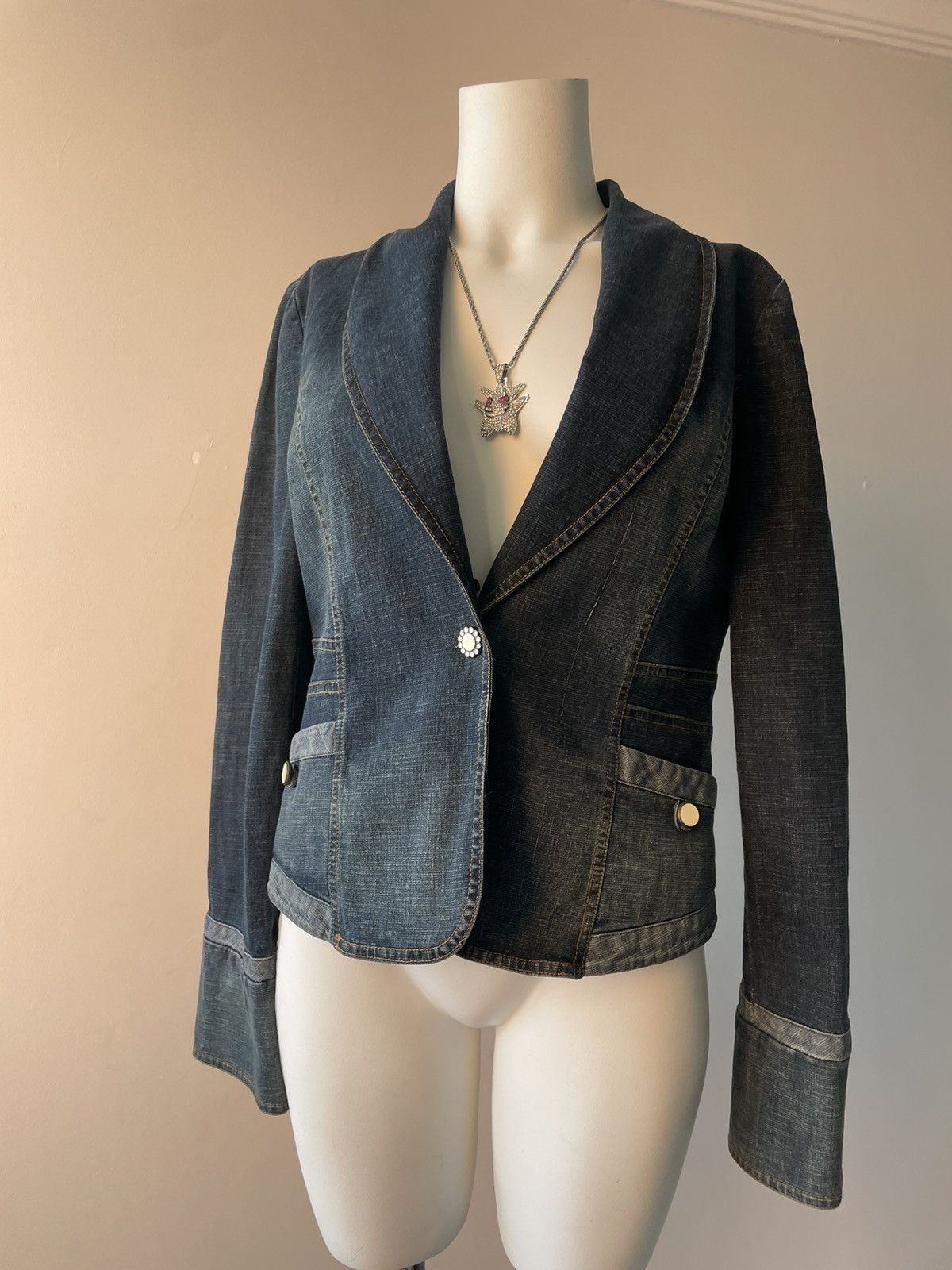 Vintage Park Bravo denim jacket Size XL / US 12-14 / IT 48-50 - 7 Thumbnail