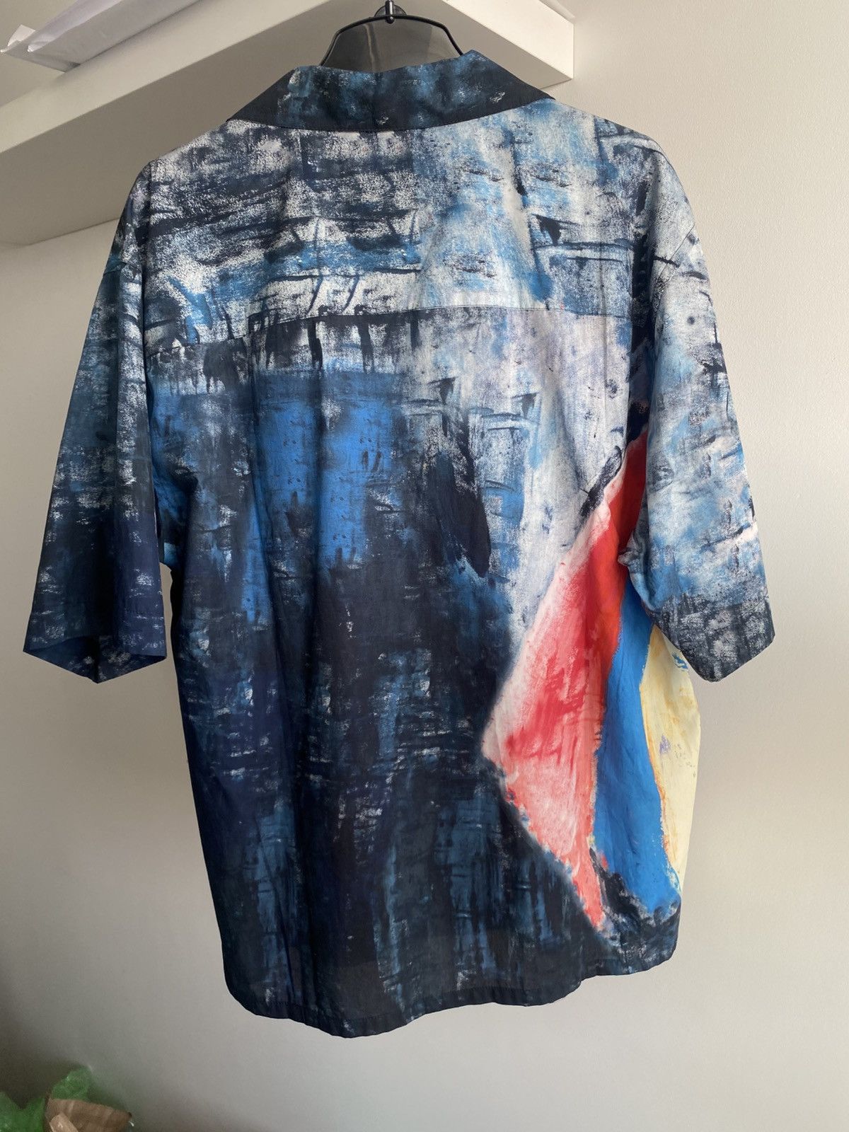 Marni Marni Rainbow Popeline Bowling Shirt Short Sleeve luxury Size US M / EU 48-50 / 2 - 8 Thumbnail