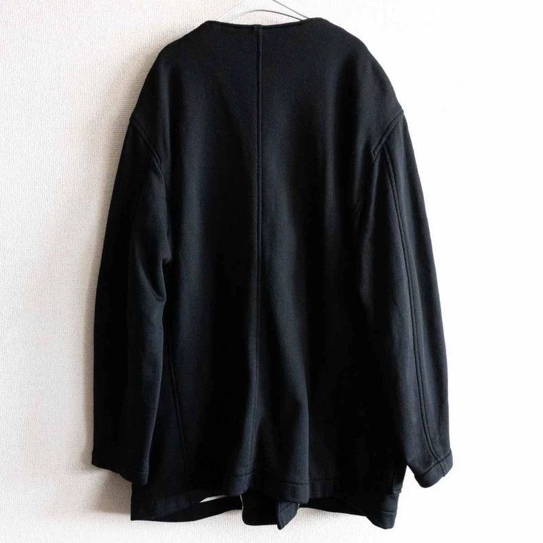 Yohji Yamamoto 1990s Yohji Yamamoto Black Wool Set-2505 Size US 32 / EU 48 - 3 Thumbnail