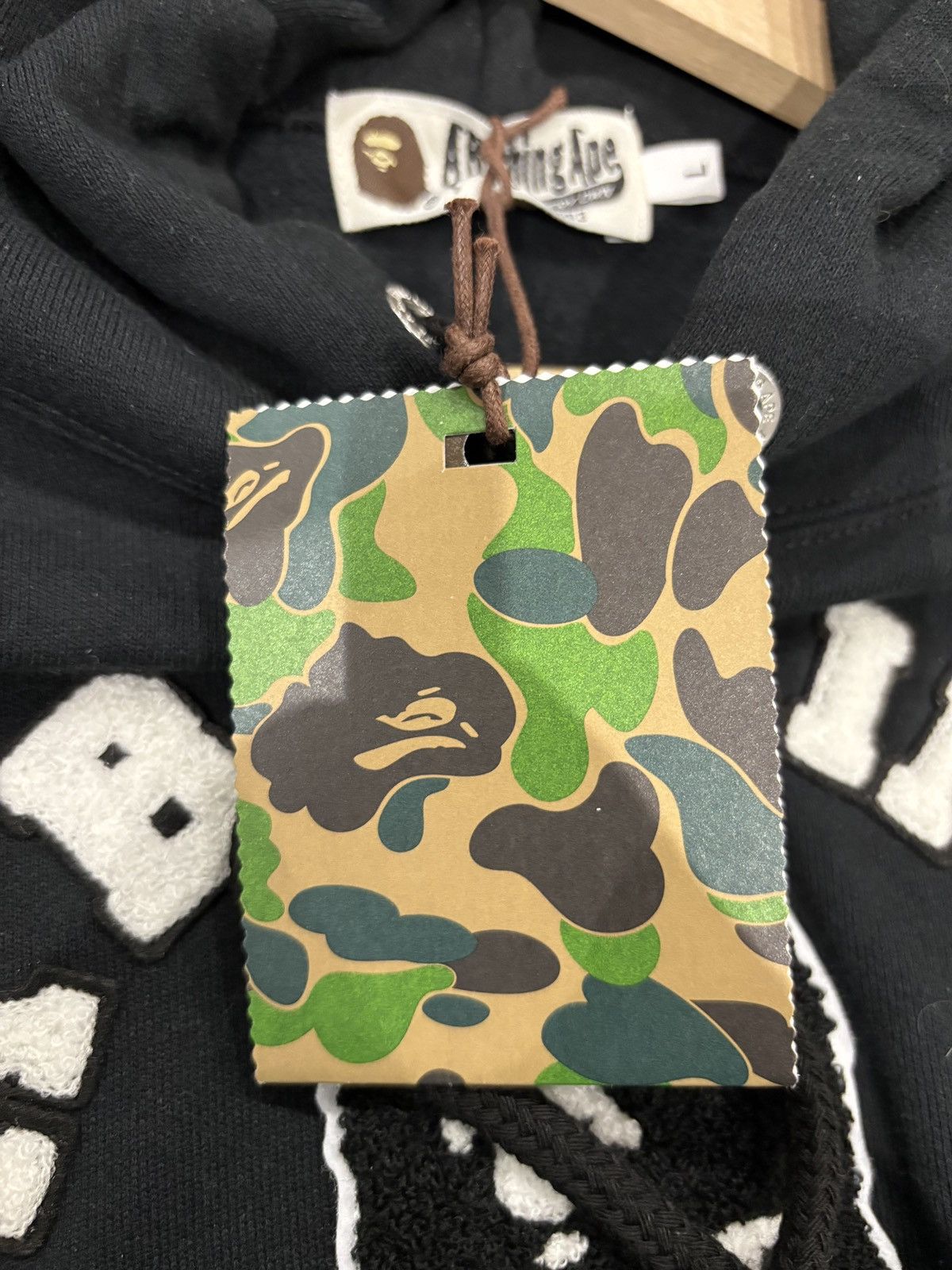 Bape × October's Very Own Bape x OVO Pullover Hoodie (FW23) Size: L Size US L / EU 52-54 / 3 - 7 Thumbnail