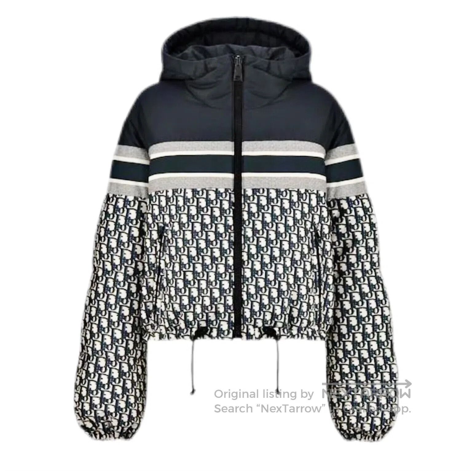 Dior Dior Color Blocked Logo Jacquard All-over Printed Hooded Z Size US XS / EU 42 / 0 - 1 Thumbnail