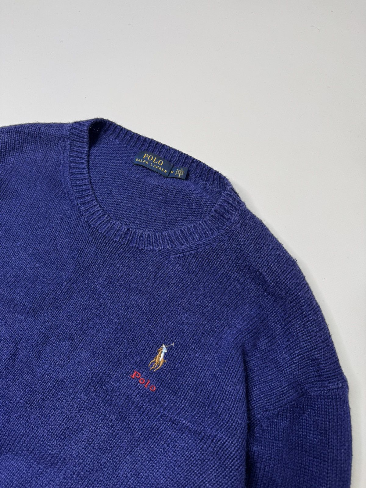 Polo Ralph Lauren Purple Polo Ralph Lauren knit sweater pony logo old money Size US M / EU 48-50 / 2 - 2 Thumbnail