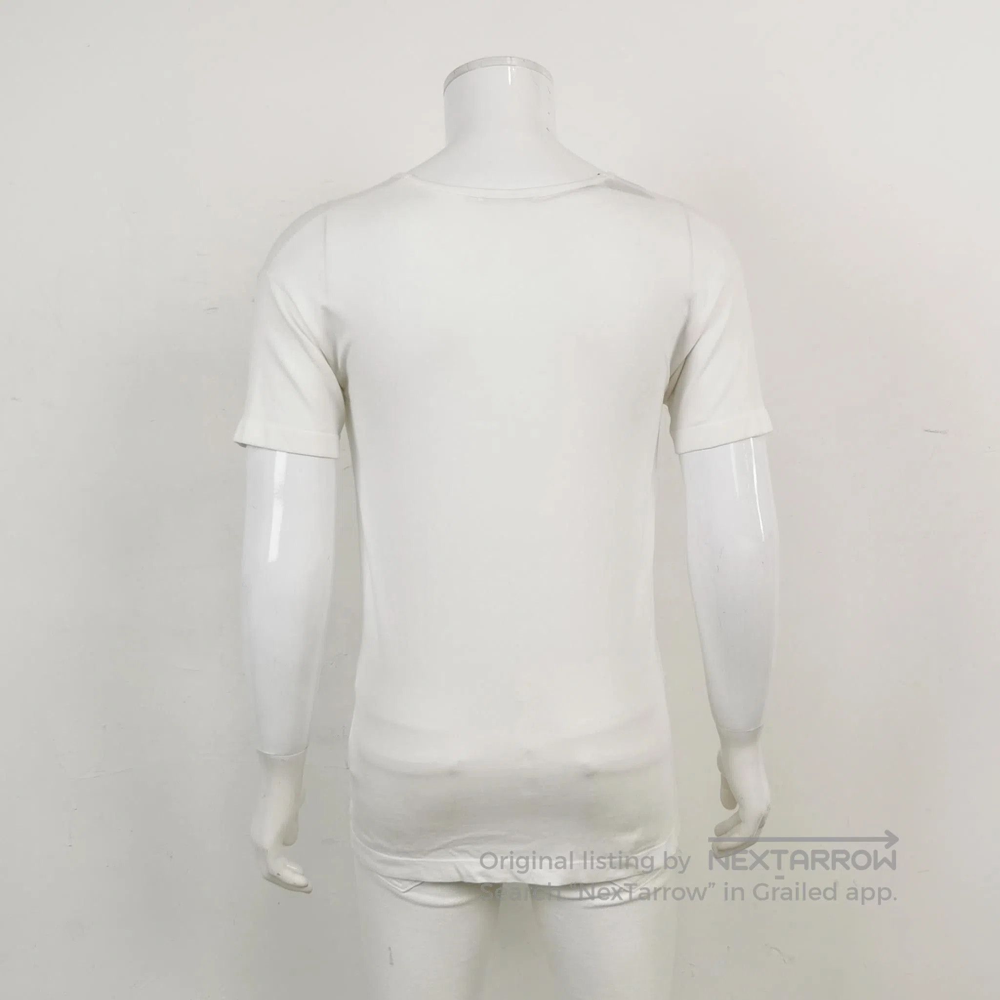 Alexander Wang Alexander Wang XS V-Neck Cotton Short-Sleeve T-Shirt. Size US XS / EU 42 / 0 - 3 Thumbnail