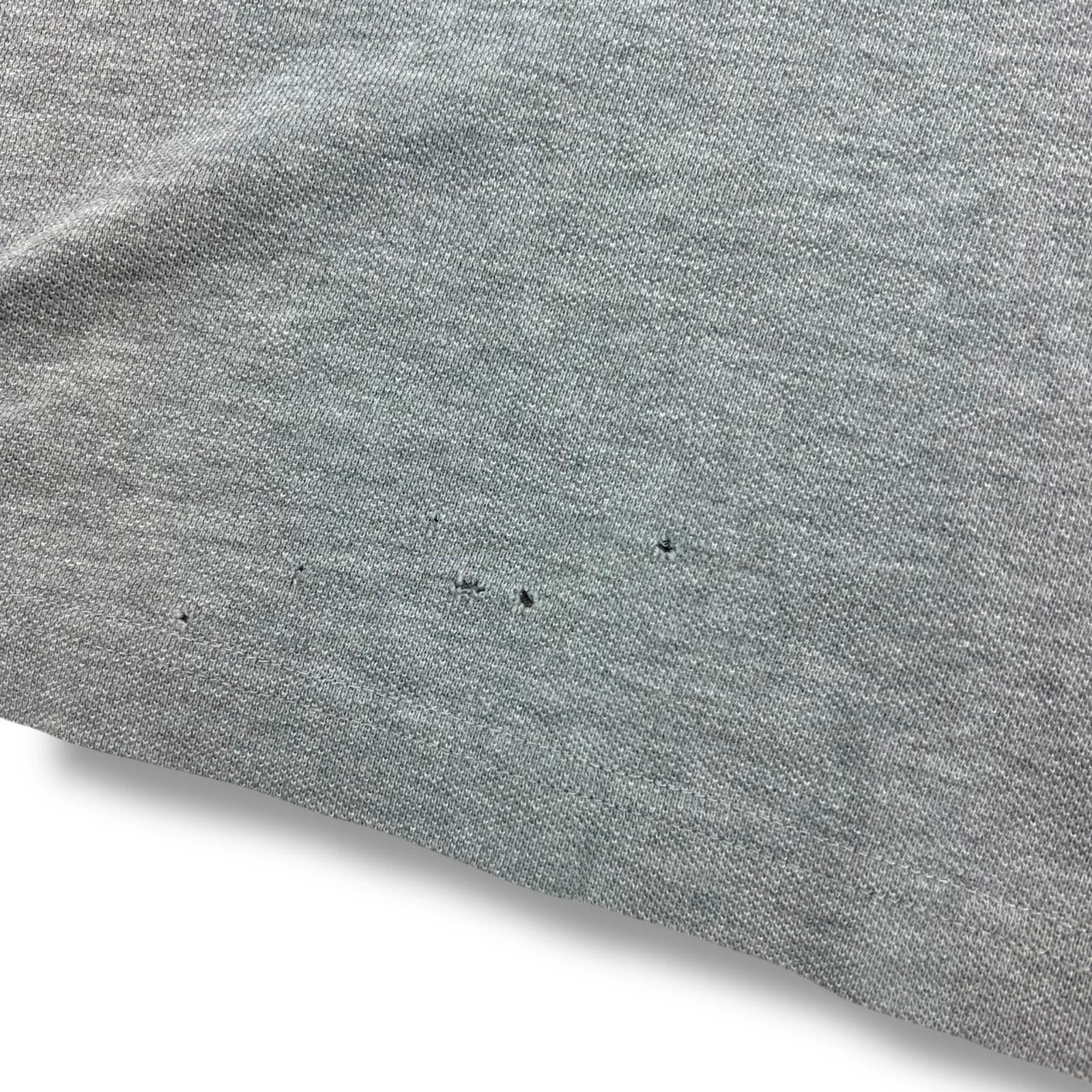 Moncler Moncler Character Rubber Logo Grey Polo Shirt Size US M / EU 48-50 / 2 - 3 Thumbnail