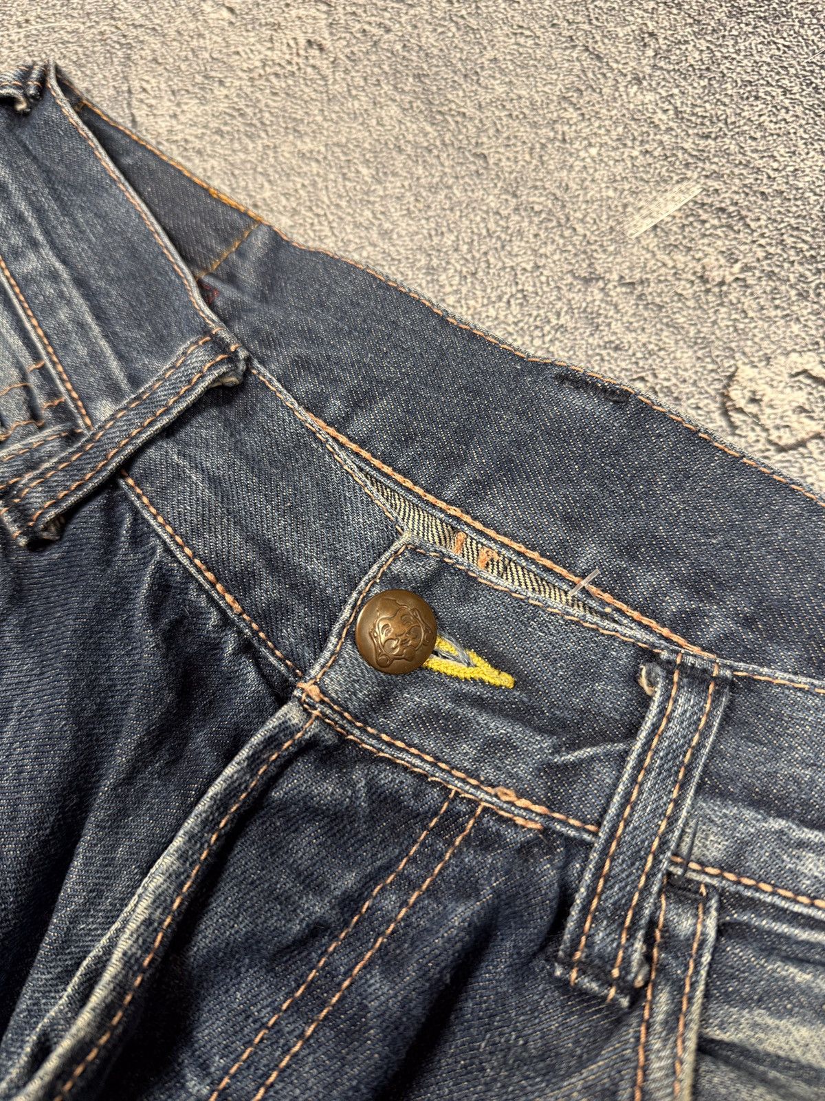 Evisu Rare evisu Pants Denim Very Rare Designer Y2K Japan Size US 32 / EU 48 - 9 Thumbnail