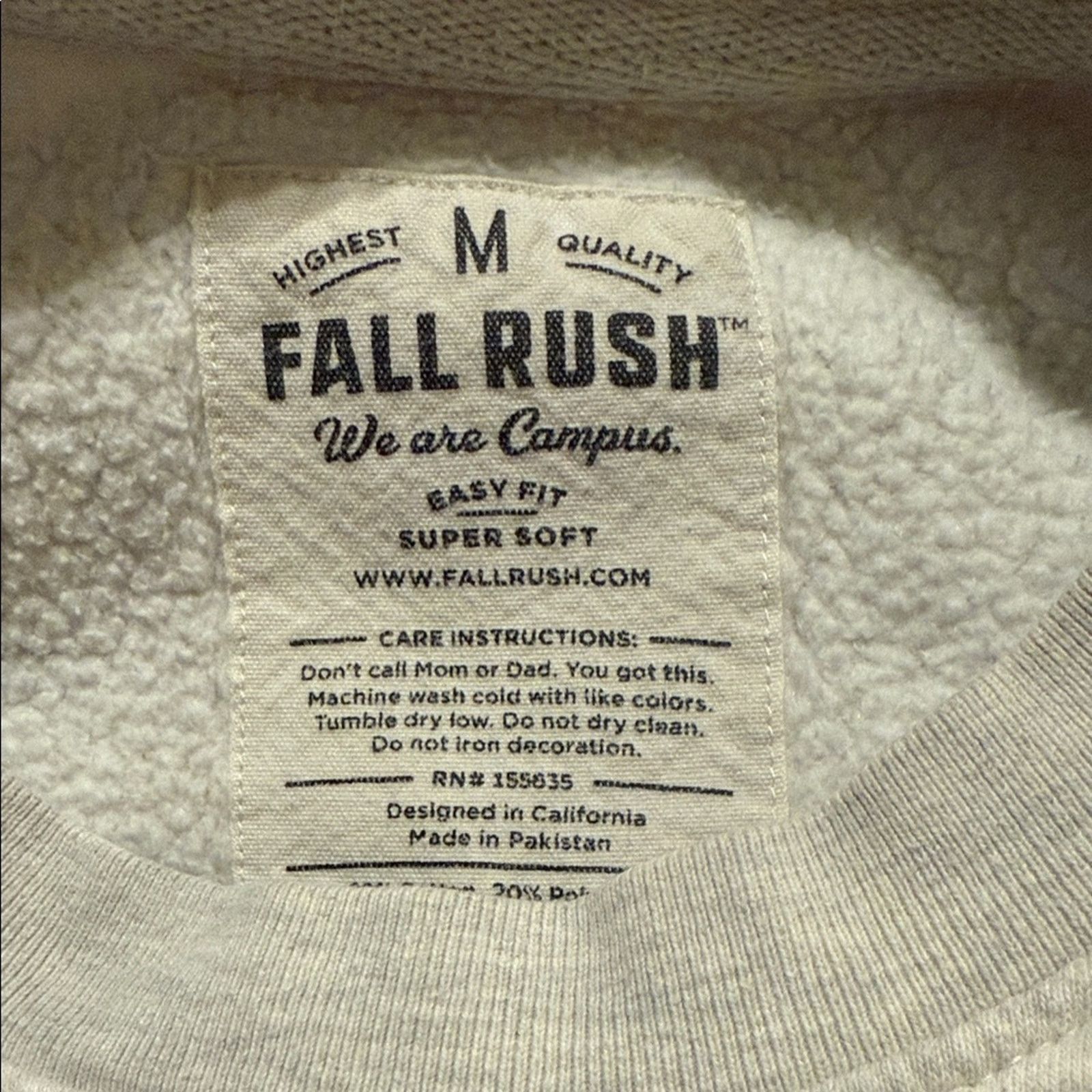 NCAA NOTRE DAME Fall Rush Collegiate oversized sweatshirt M Size US M / EU 48-50 / 2 - 2 Thumbnail