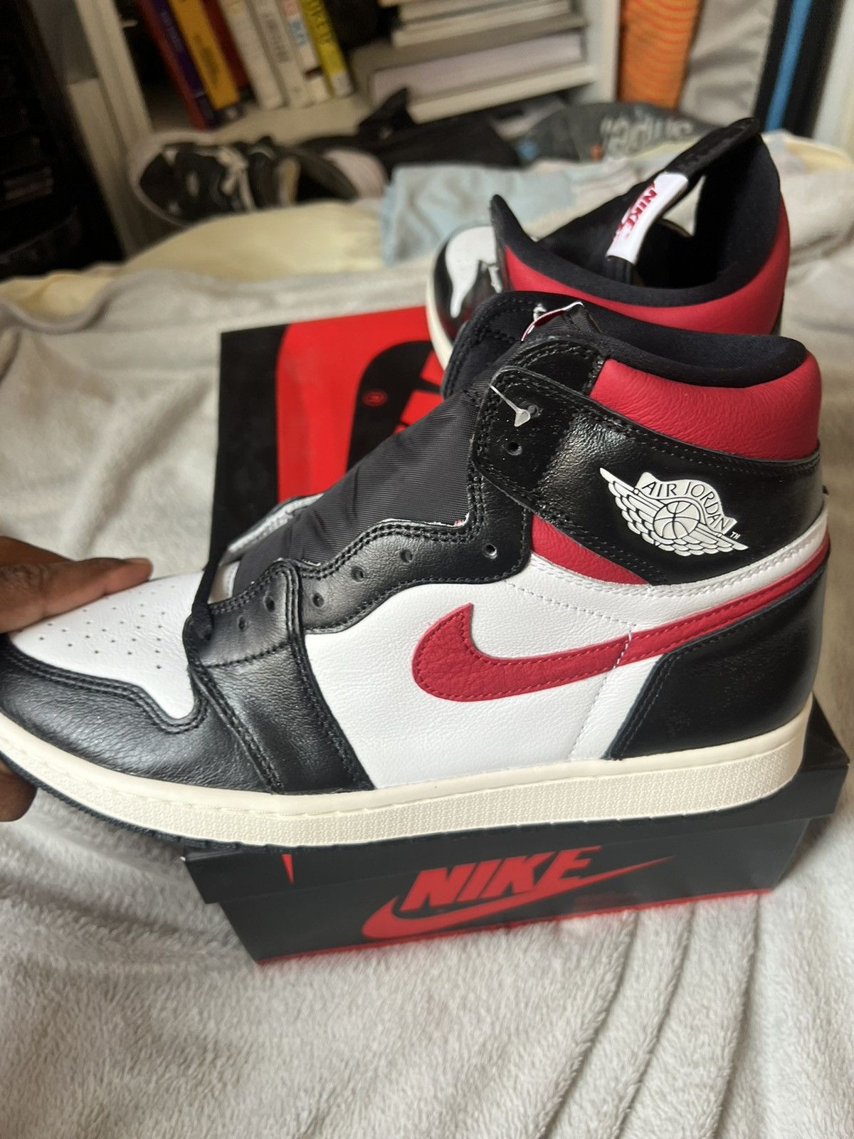 Jordan Brand Nike Air Jordan 1 Gym red 47 Size US 12.5 / EU 45-46 - 7 Thumbnail