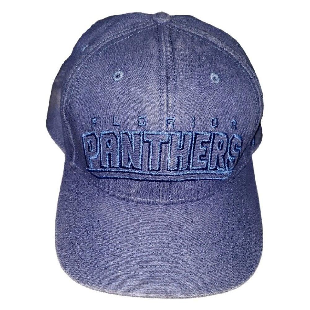 NHL H#1 Florida Panthers Blue NHL Cap Adjustable Unisex Size ONE SIZE - 1 Thumbnail