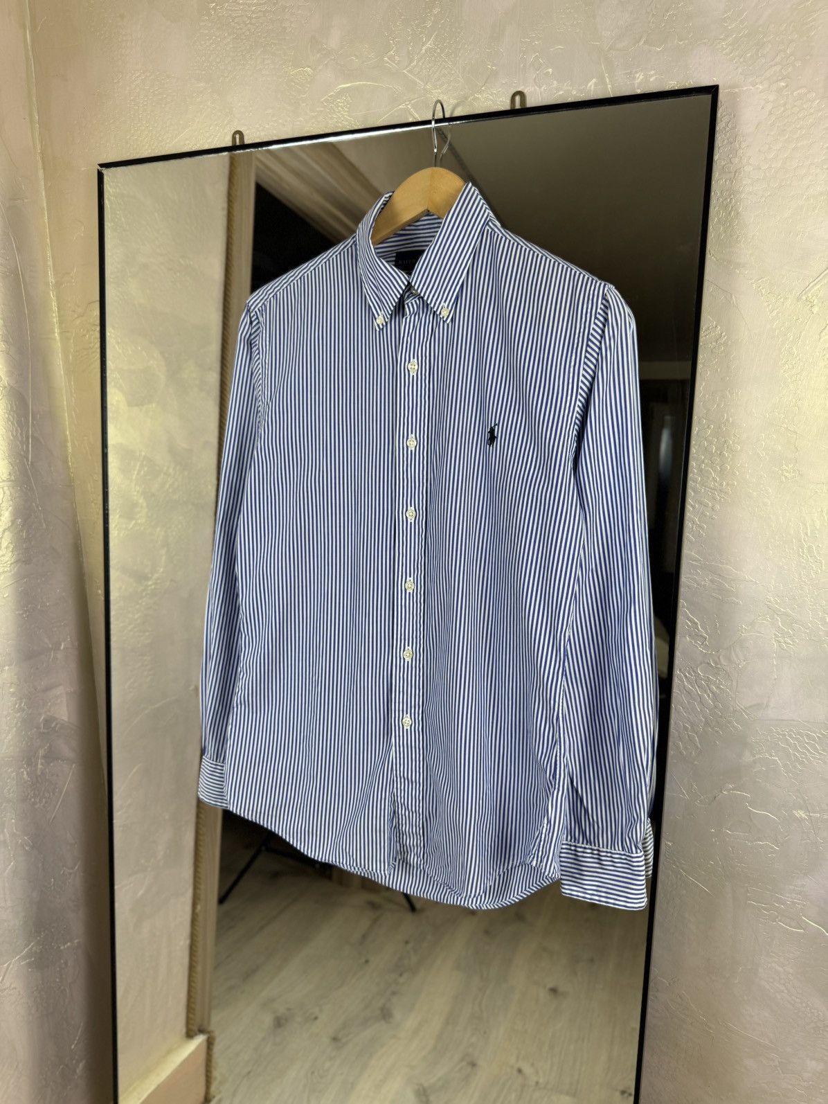 Polo Ralph Lauren Ralph Lauren Slim Fit Stretch Striped Cotton Button-Down Size US S / EU 44-46 / 1 - 1 Thumbnail