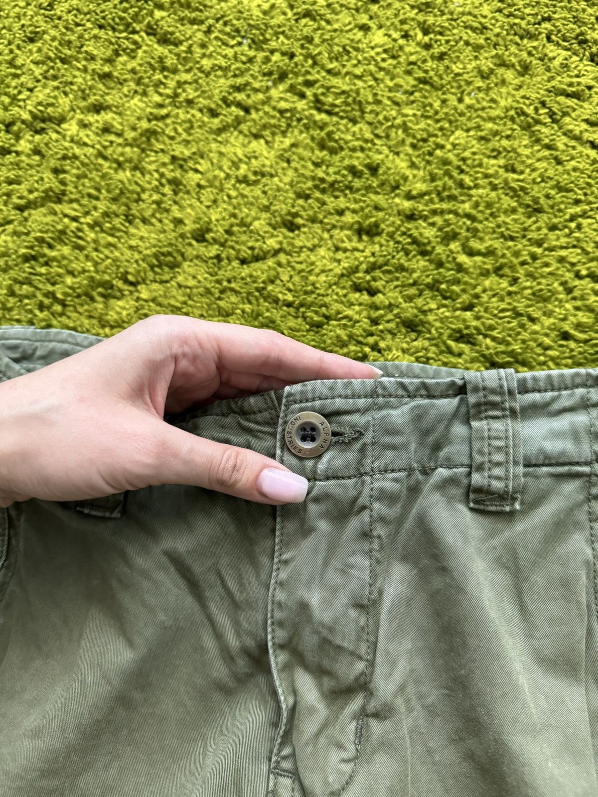 Alpha Industries × Vintage Alpha Industries 2000s vintage military army cargo pants Size US 32 / EU 48 - 7 Thumbnail
