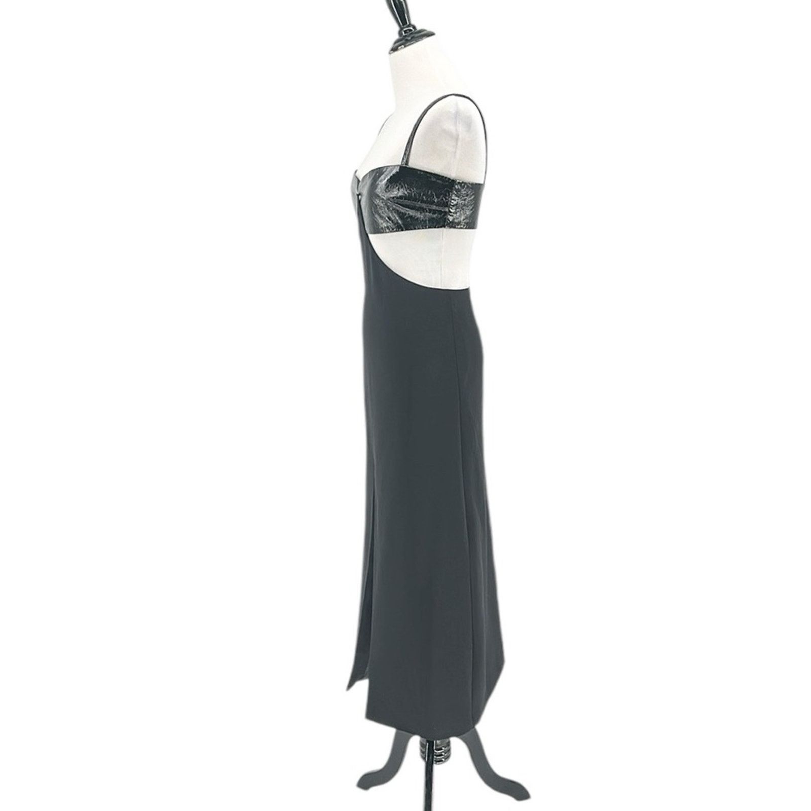 ALEXIS Alexis Marsella Square Neck Cutout Midi Dress Black Size M Size M / US 6-8 / IT 42-44 - 3 Thumbnail