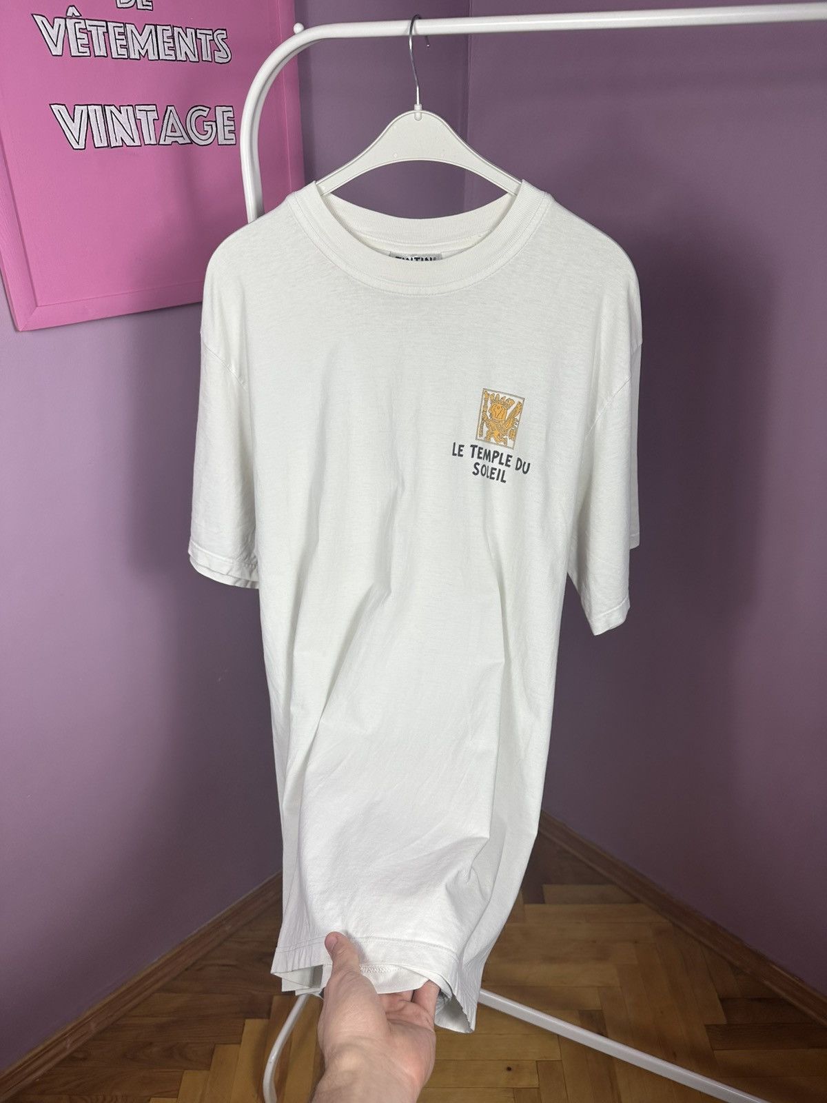 Other Vintage TinTin MoulinsArt 1996 Le Temple Du Soleil T-Shirt Size US L / EU 52-54 / 3 - 8 Thumbnail