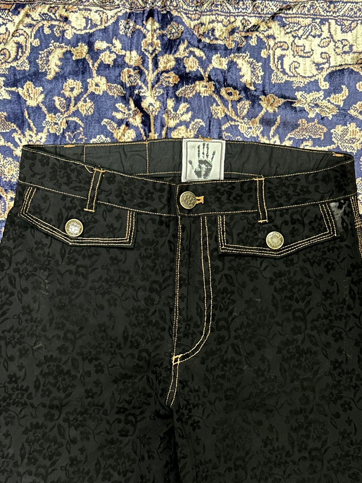 Jean Paul Gaultier Jean paul gaultier floral pants Size US 40 / EU 56 - 2 Thumbnail
