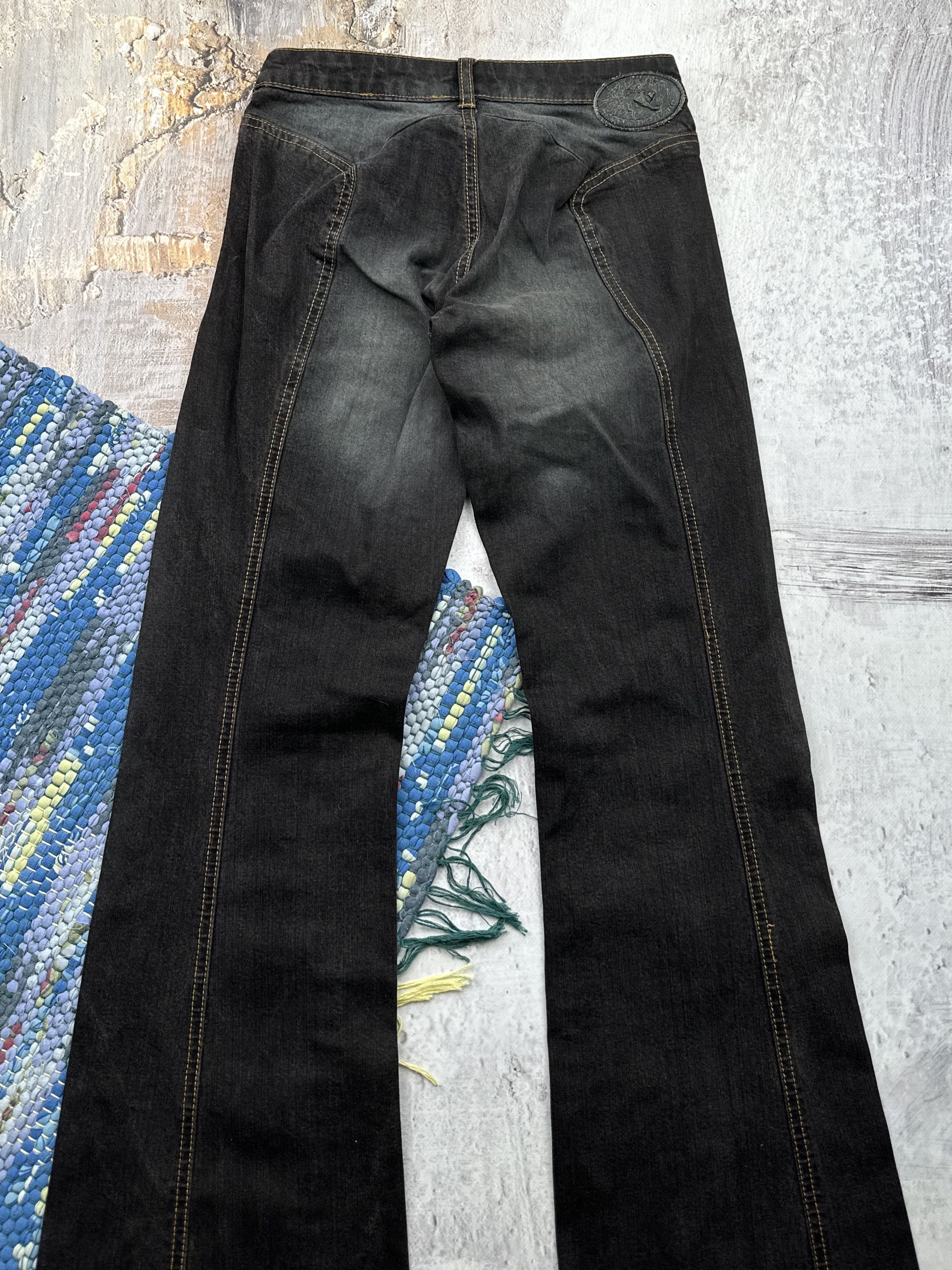 Japanese Brand Vintage Flared Jeans A342(305) Size 25" / US 0 / IT 36 - 5 Thumbnail