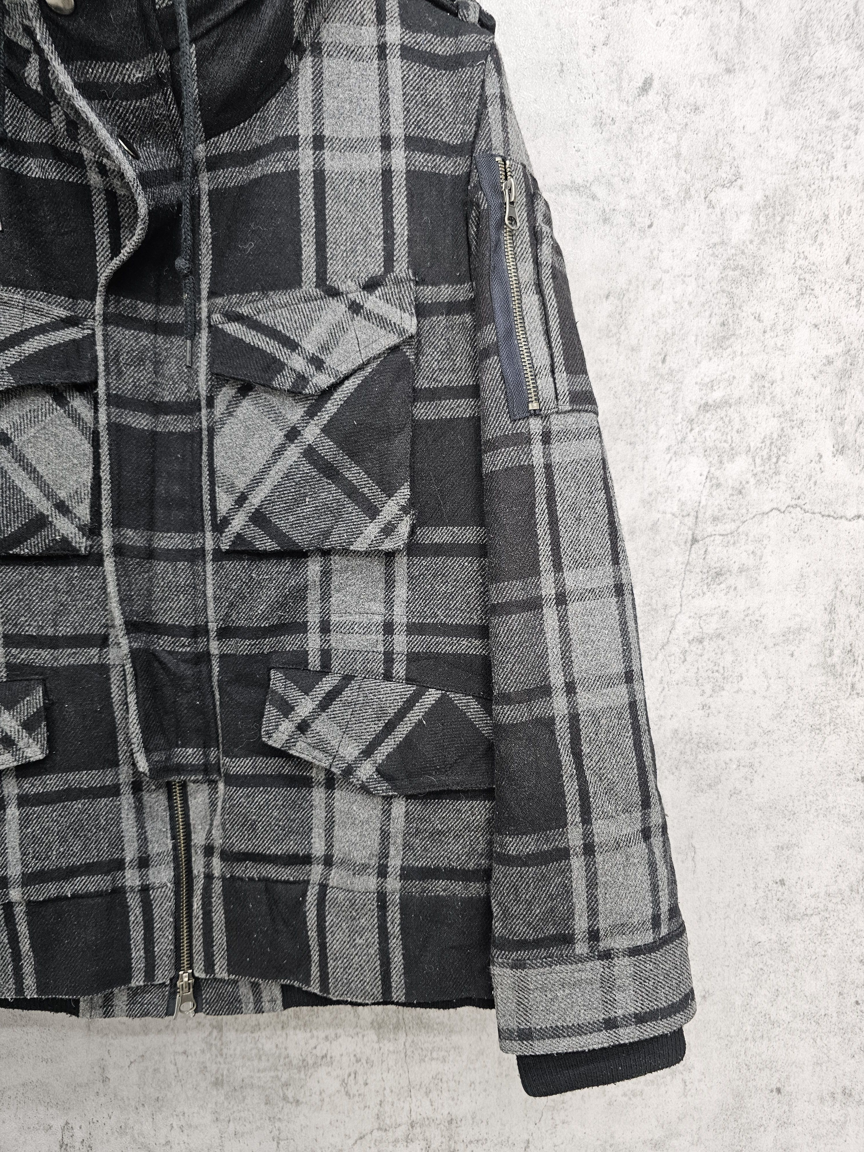 If Six Was Nine Japanese Brand SUGGESTION Plaid Checked Punk Jacket J0093 Size US M / EU 48-50 / 2 - 5 Thumbnail