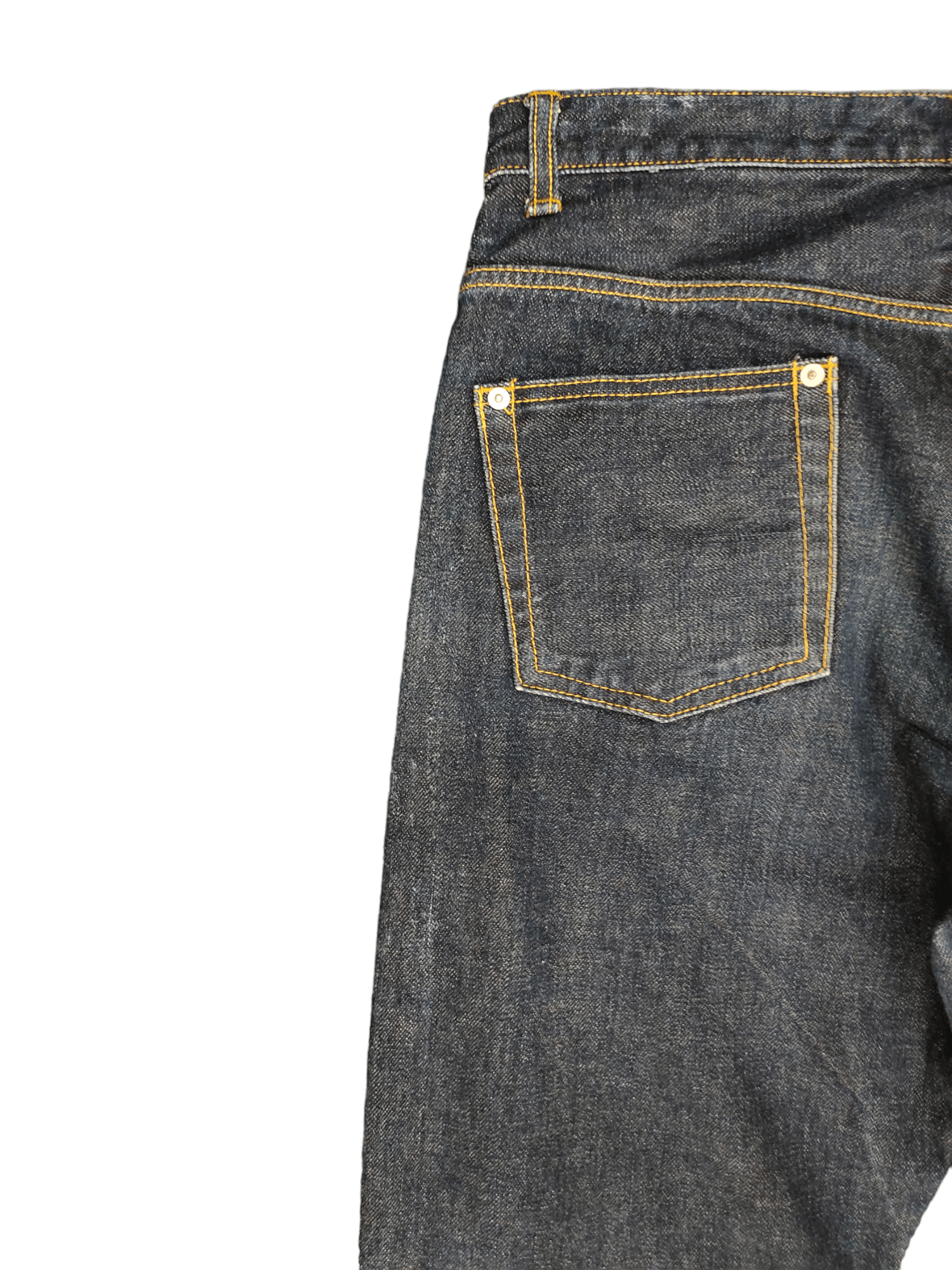 Kaws × Medicom Toy × Original Fake Original Fake X Kaws Selvedge Distressed Hem Denim Jeans Size US 33 - 6 Thumbnail