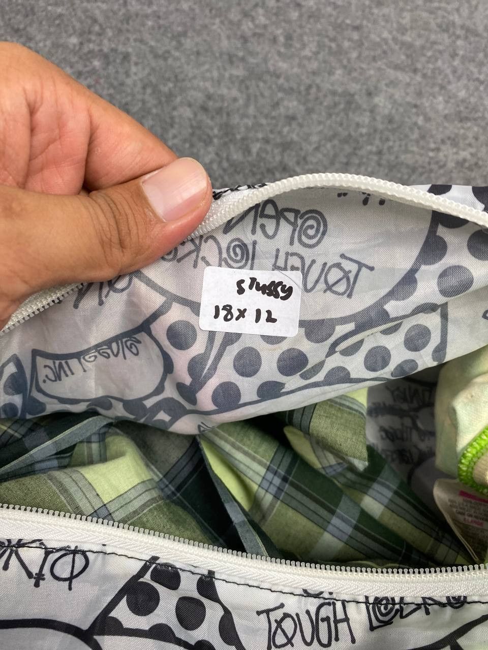 Stussy stussy all over print duffel bag nice design Size ONE SIZE - 7 Thumbnail