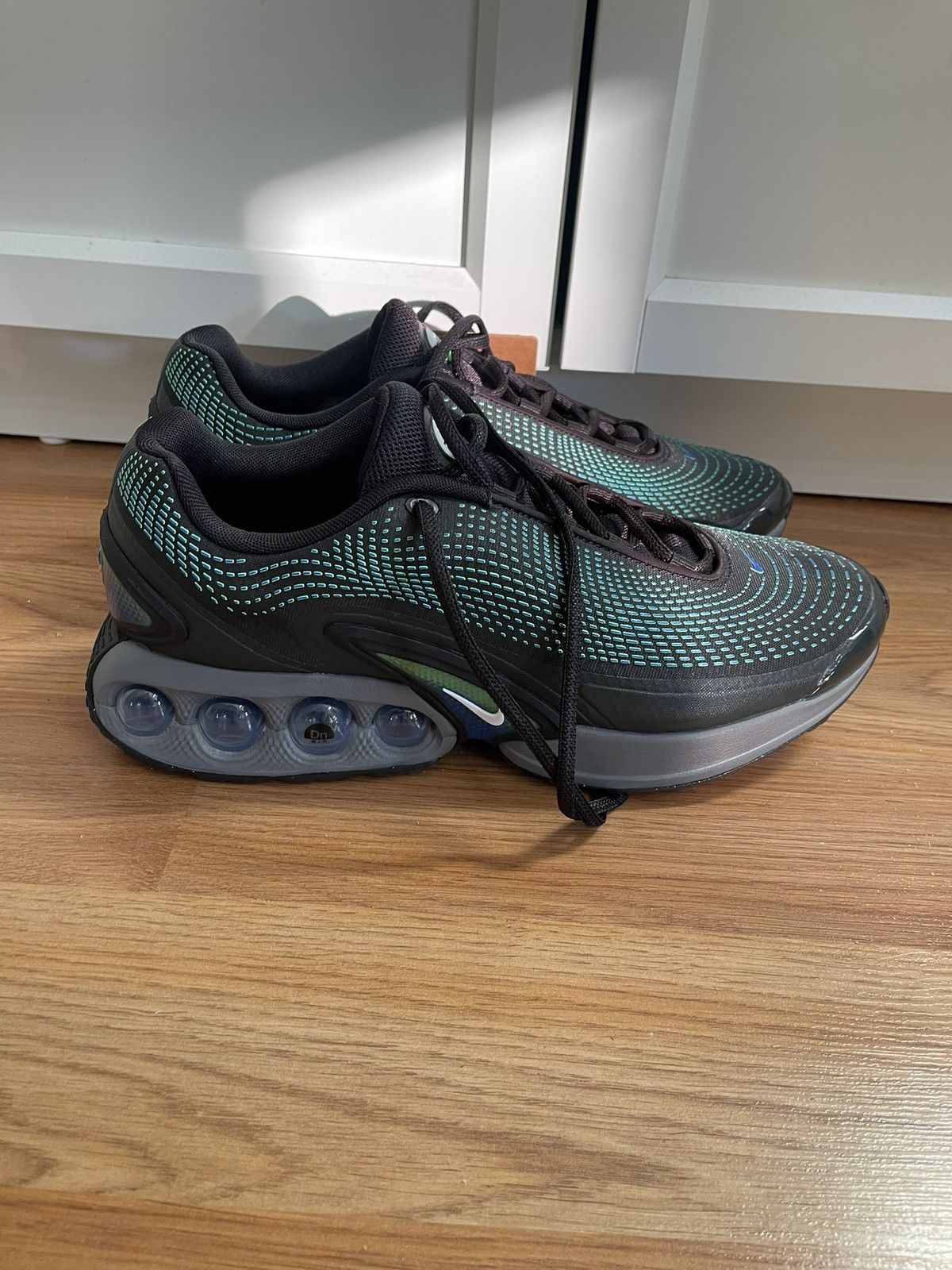 Nike Nike Air Max Dn Black-White-Hyper Cobalt Sz 14 [DV3337-010] Size US 11 / EU 44 - 4 Thumbnail