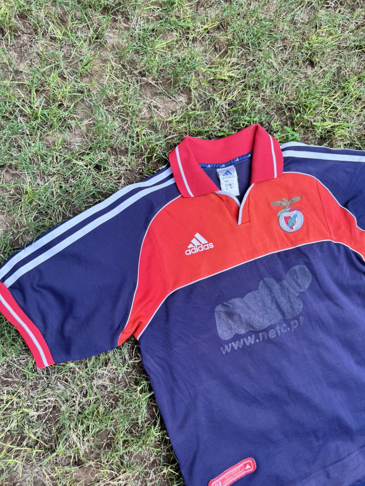 Adidas BENFICA 2000 2001 AWAY SHIRT FOOTBALL SOCCER JERSEY ADIDAS Size US M / EU 48-50 / 2 - 5 Thumbnail