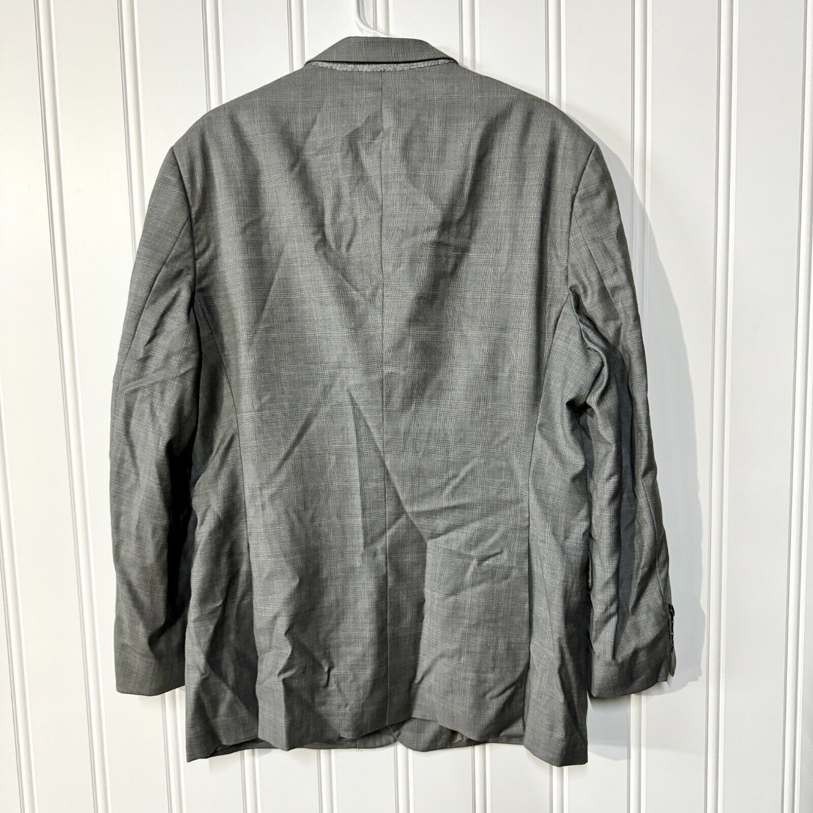 Brooks Brothers Brooks Brothers Suit Jacket Size 46R Grey 100% Wool Lined Size 46R - 7 Thumbnail
