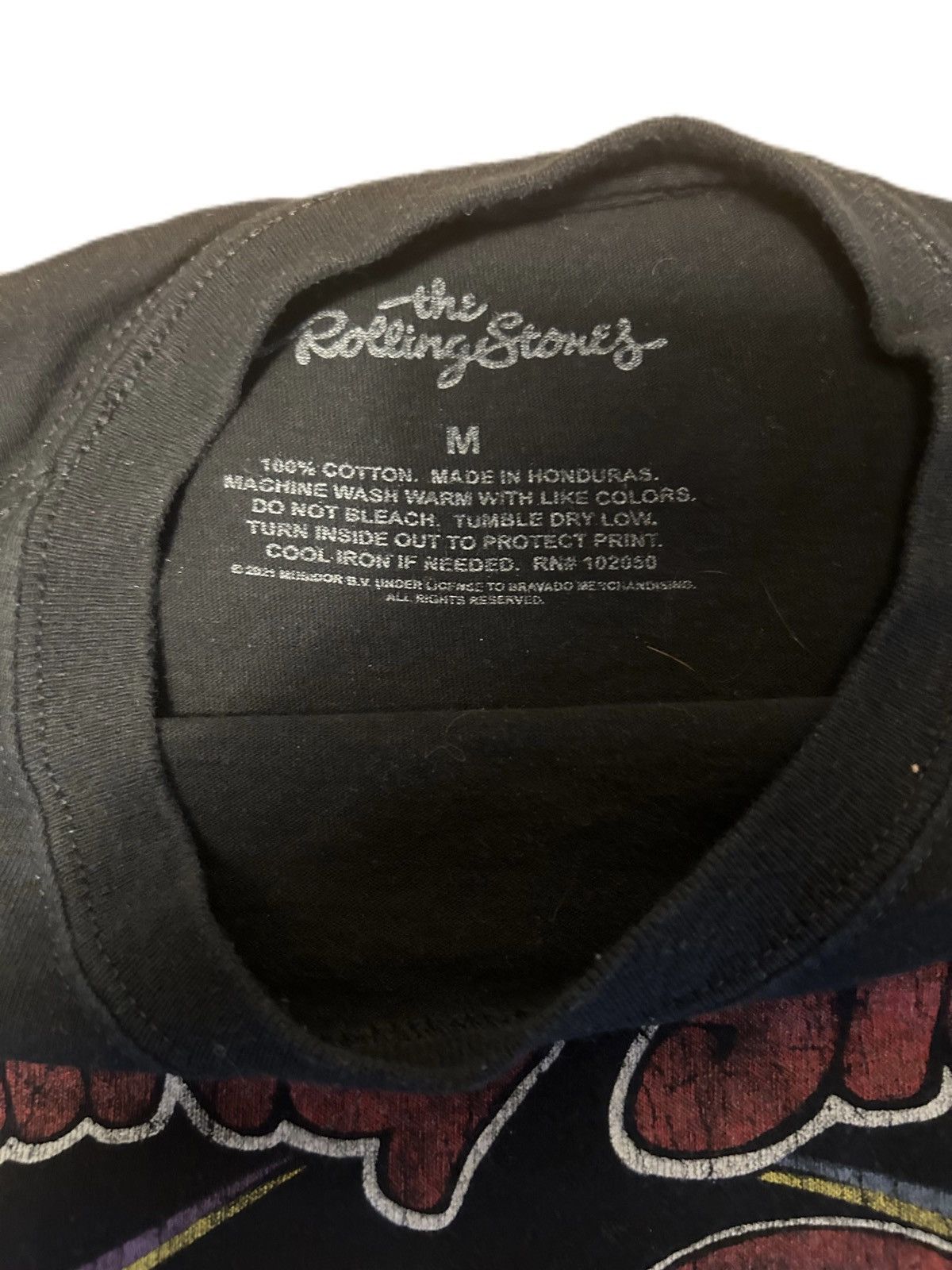 Band Tees × Vintage Crazy AOP Rolling Stones Tee Size US M / EU 48-50 / 2 - 3 Thumbnail