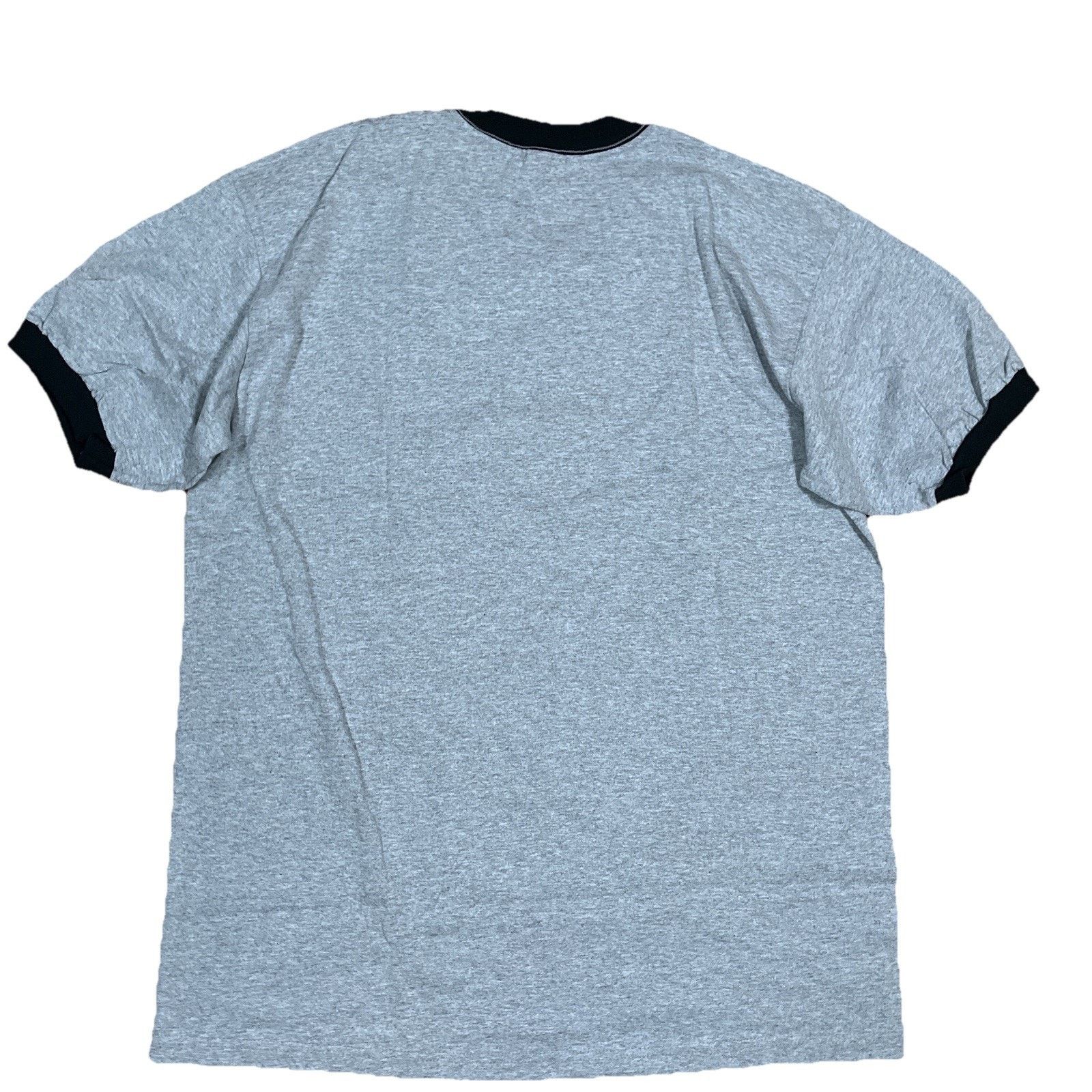 Anvil VTG Sopranos HBO Promo Grey Ringer Large T-Shirt 90s Y2K Size US L / EU 52-54 / 3 - 3 Thumbnail