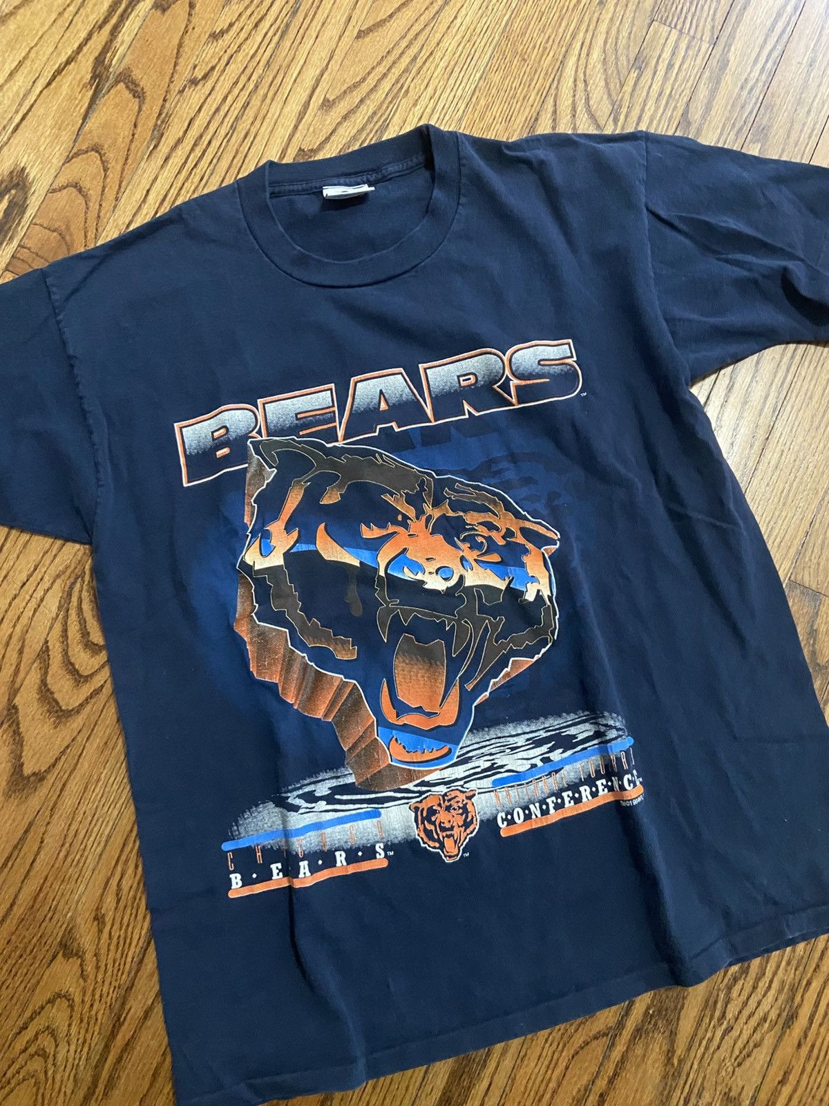 NFL Vintage chicago bears t shirt Size US L / EU 52-54 / 3 - 3 Thumbnail