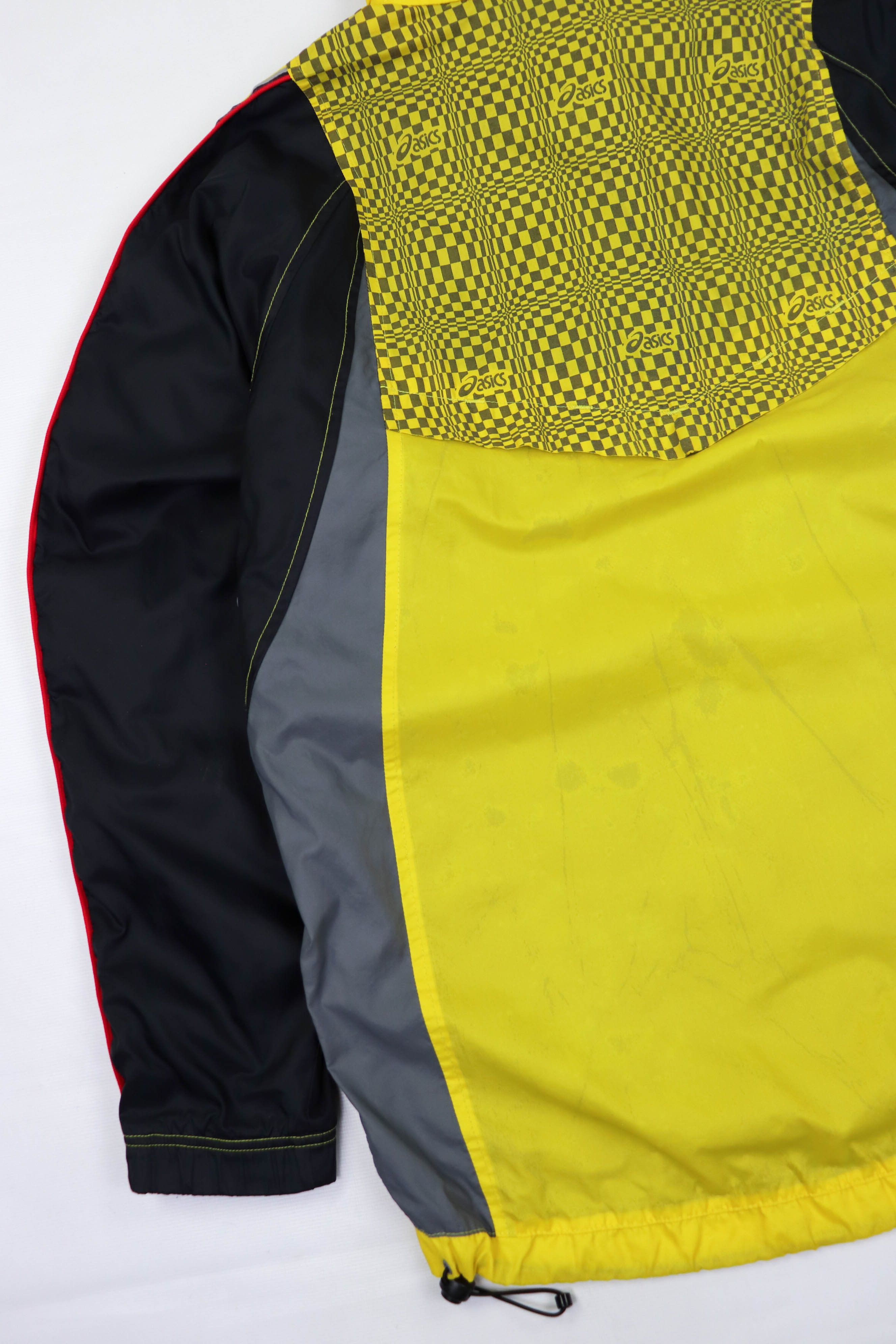 Asics Asics Vintage Reflective 3D Print Track Windbreaker Jacket Size US L / EU 52-54 / 3 - 15 Thumbnail