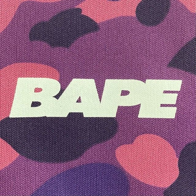 Bape BAPE Purple Camo JERSEY Track Jacket a bathing ape Size US L / EU 52-54 / 3 - 4 Thumbnail