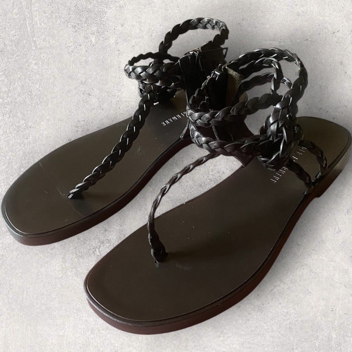 Haider Ackermann SS 2015 ALFORNA WOVEN STRAP Size US 8 / EU 41 - 2 Thumbnail