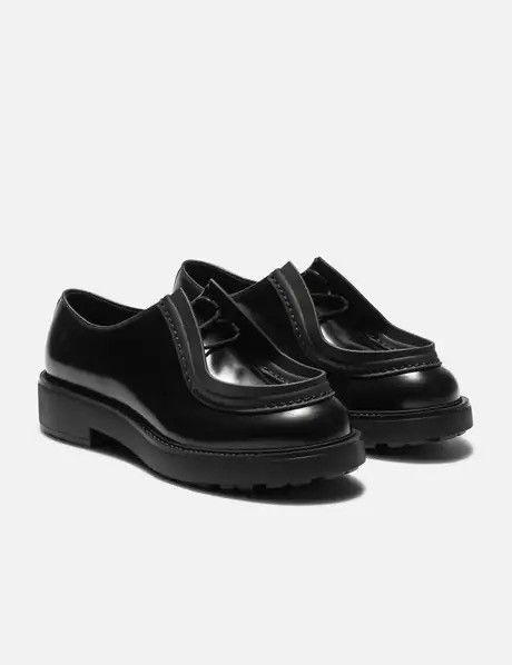 Prada Diapason Brushed Leather Lace-up Shoes Size US 9 / EU 42 - 1 Thumbnail