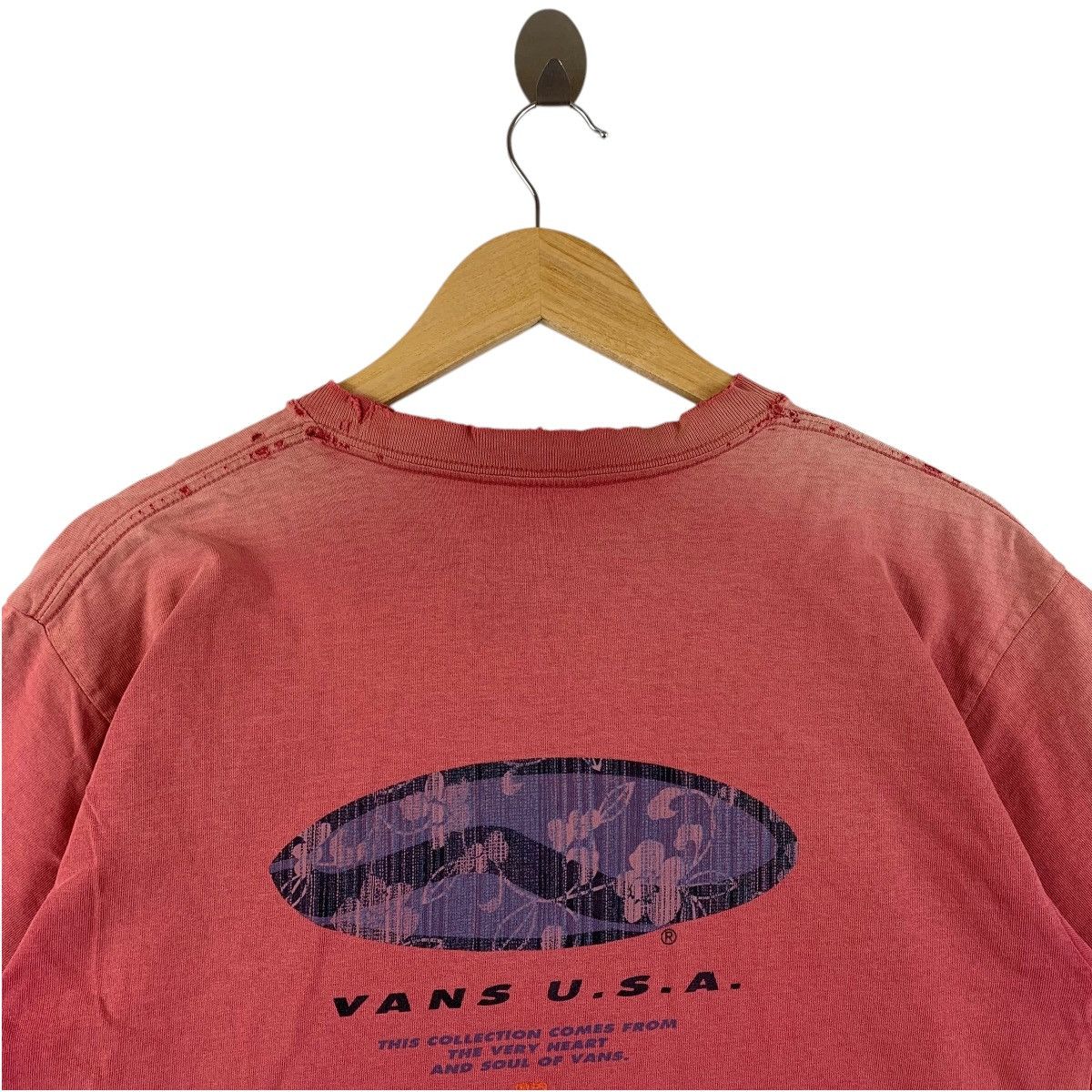 Vans × Vintage Vintage Distressed VANS Big logo printed tee Size US M / EU 48-50 / 2 - 11 Thumbnail