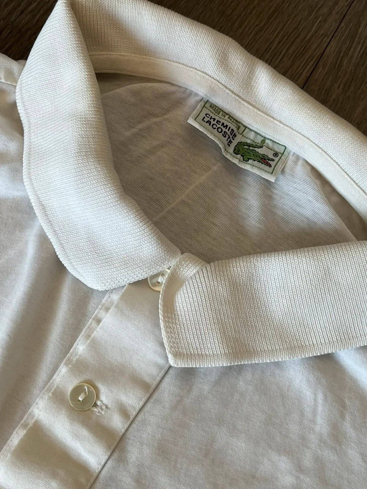 Lacoste Lacoste Made in Spain Sz 6 / XL Single Stich 1990's Size US XL / EU 56 / 4 - 5 Thumbnail