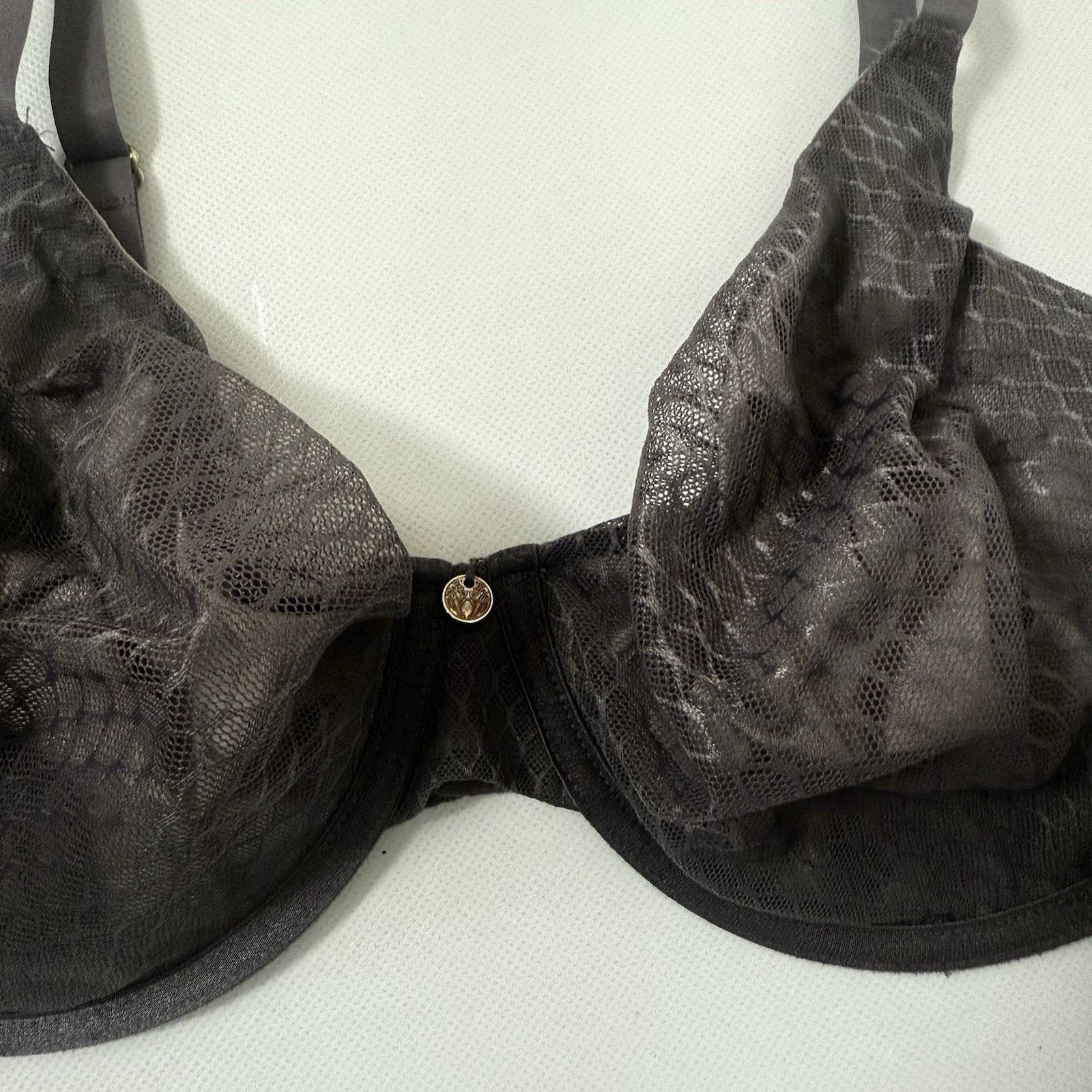 Other Natori Gray Plum Paradox Unlined Underwire Bra Size 34DD Size ONE SIZE - 4 Thumbnail