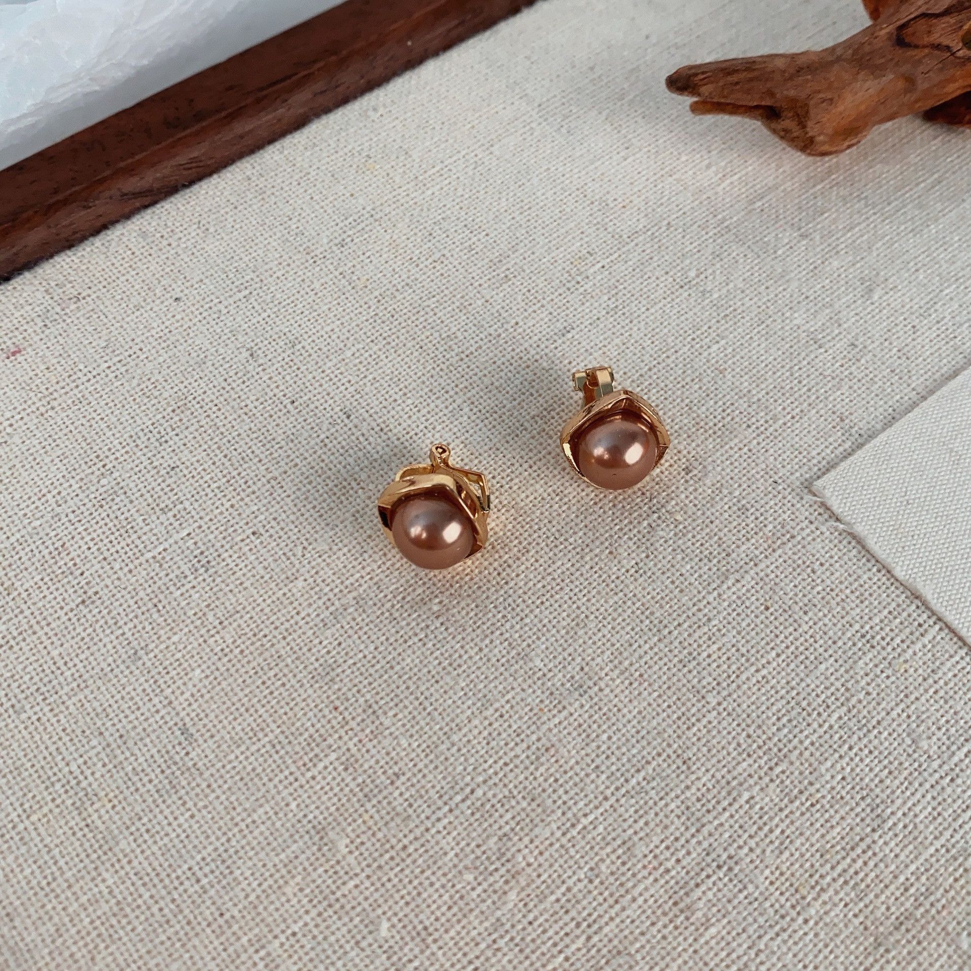 Jewelry Retro Earrings One Pairs Chrome Jewelry Size ONE SIZE - 6 Thumbnail